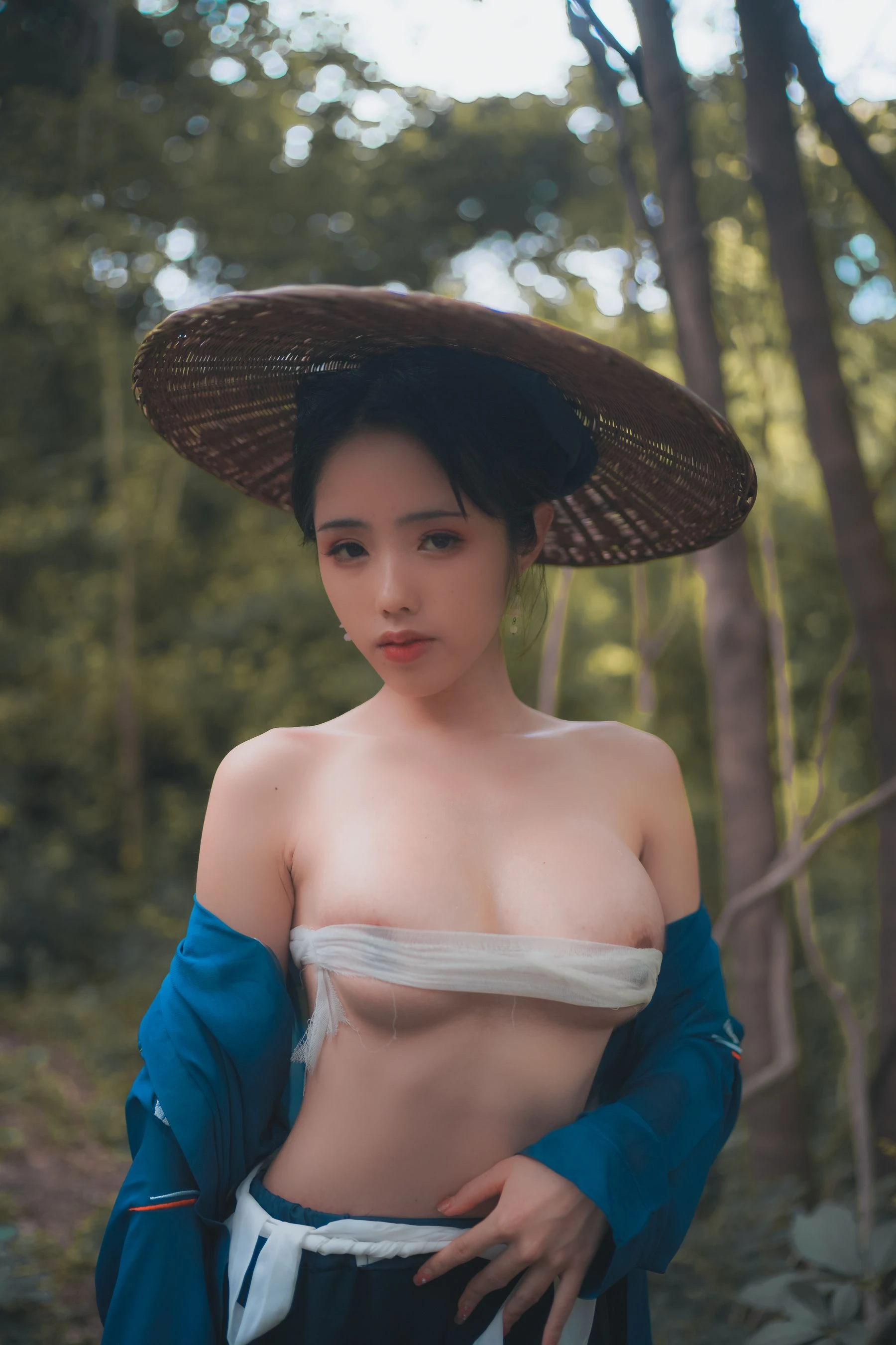 主播活潑寫真館寫真 – 雪景溫柔風格展現珍藏 - 35
