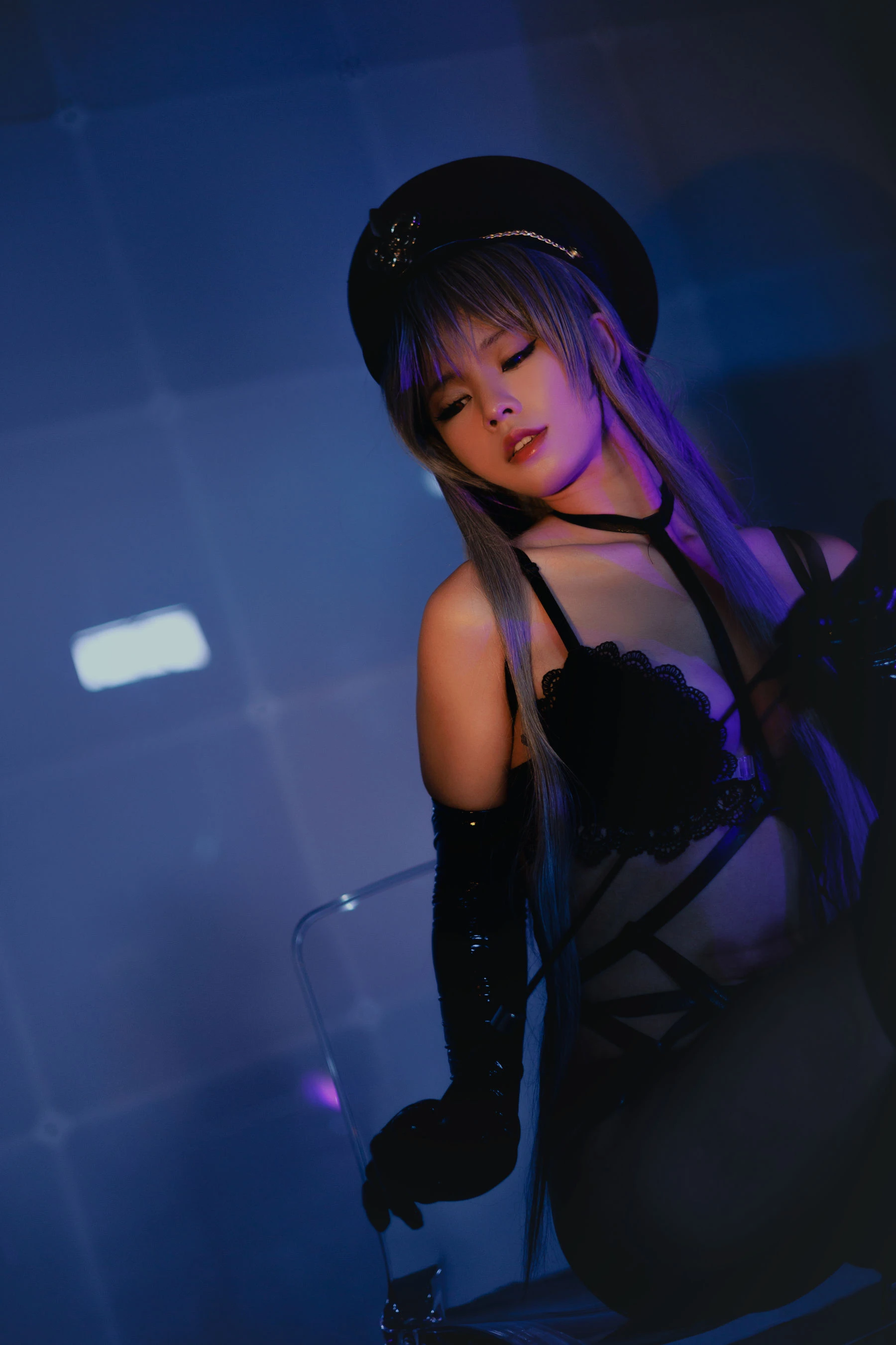 新竹深夜嫩模美照 – 甜美魅力自然光實錄珍藏 - 24