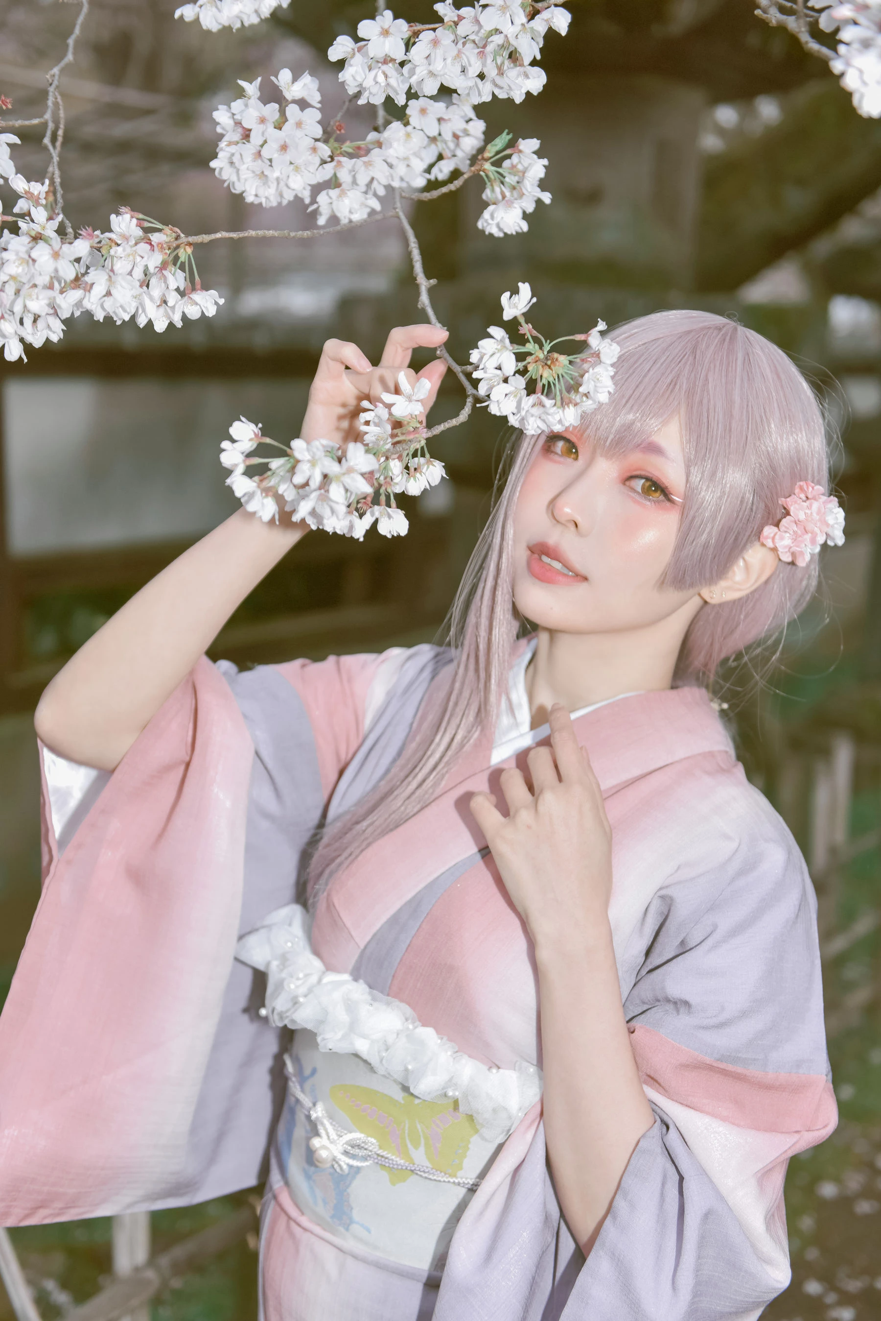 櫻花季限定網紅火辣寫真集 – 海邊優雅瞬間捕捉獨家 - 10
