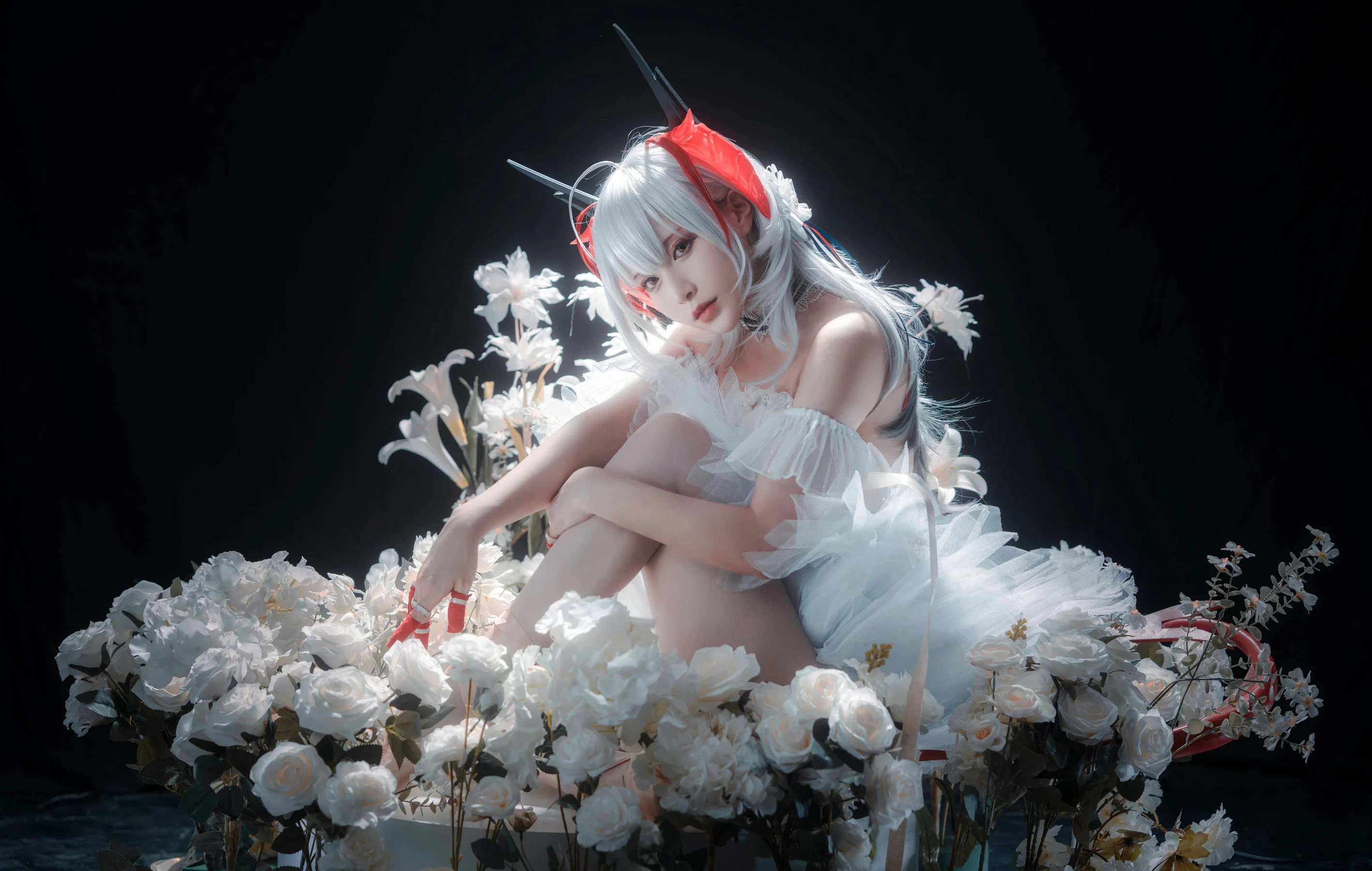 護士火辣攝影棚寫真 – 雪景自信風格展現珍藏 - 3