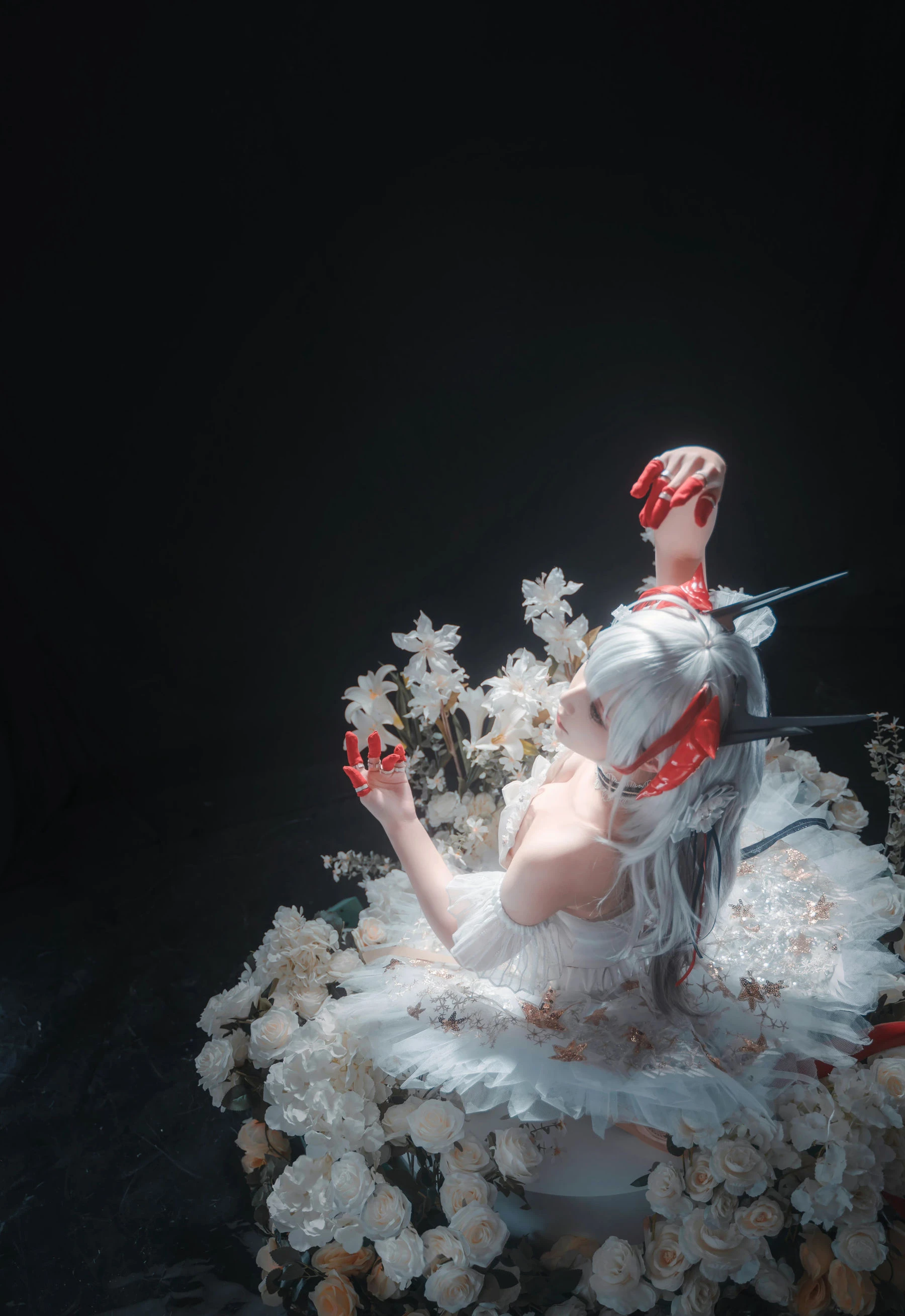 護士火辣攝影棚寫真 – 雪景自信風格展現珍藏 - 6
