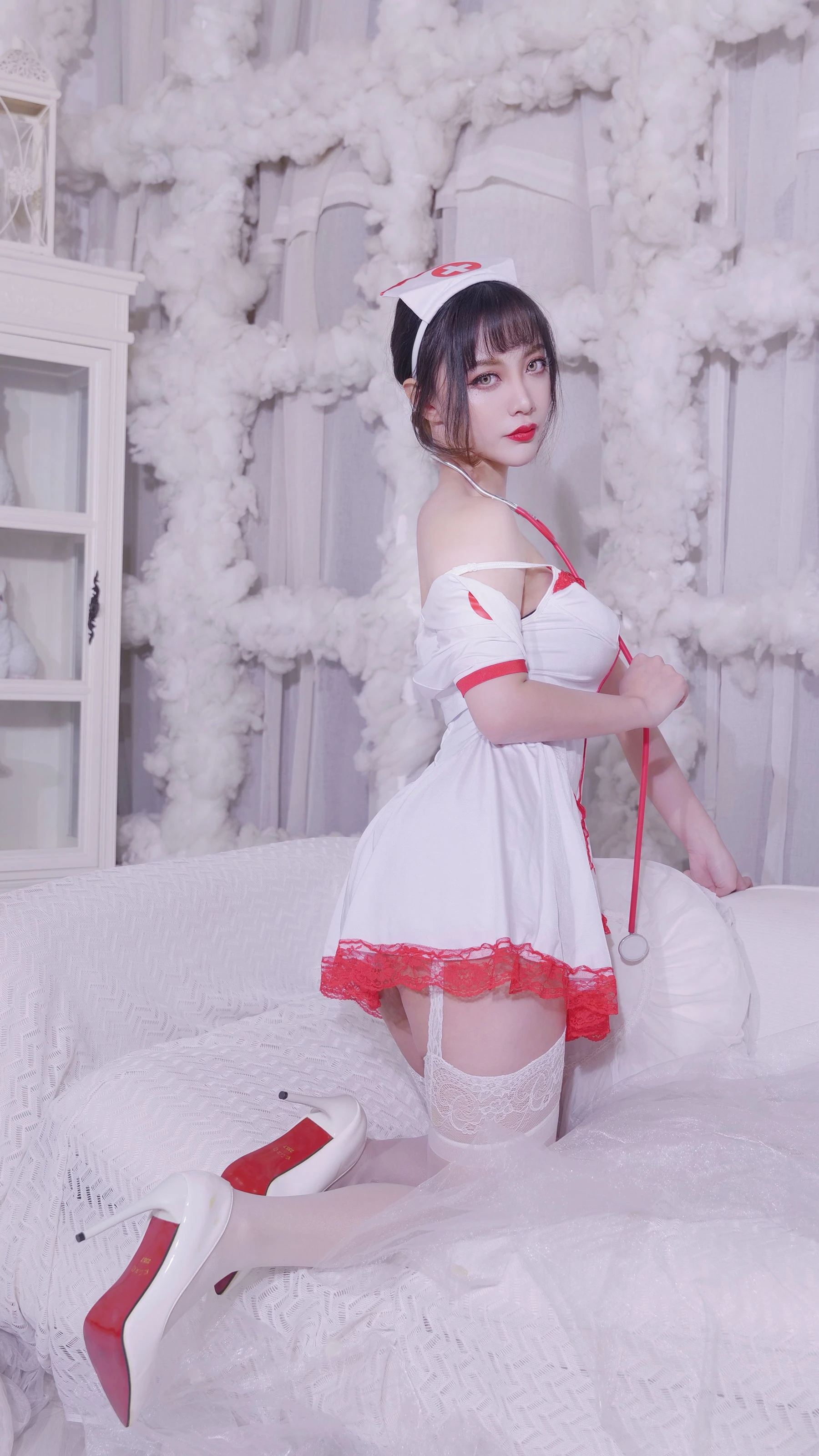 魅惑護士私藏美照 – 雲林室內凌晨獨家呈現珍藏 - 14