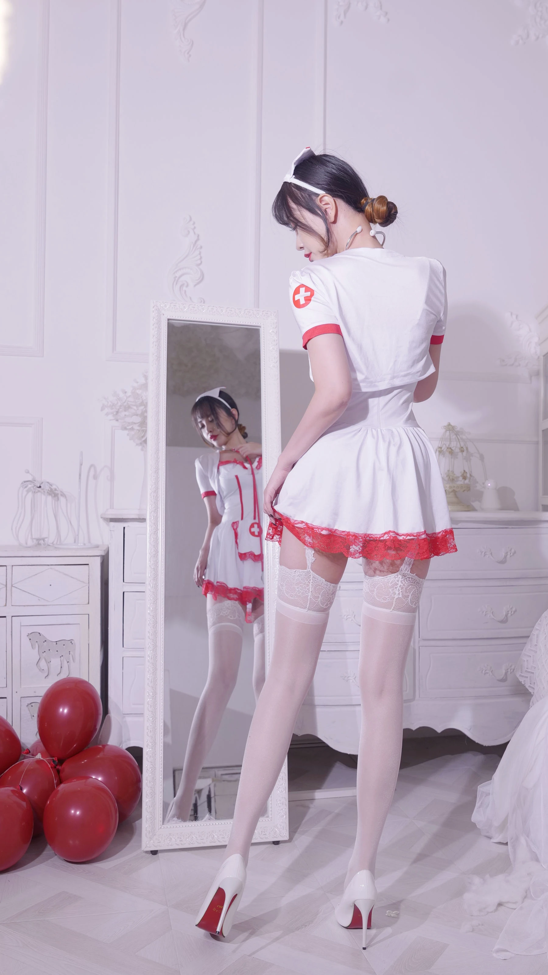 魅惑護士私藏美照 – 雲林室內凌晨獨家呈現珍藏 - 22