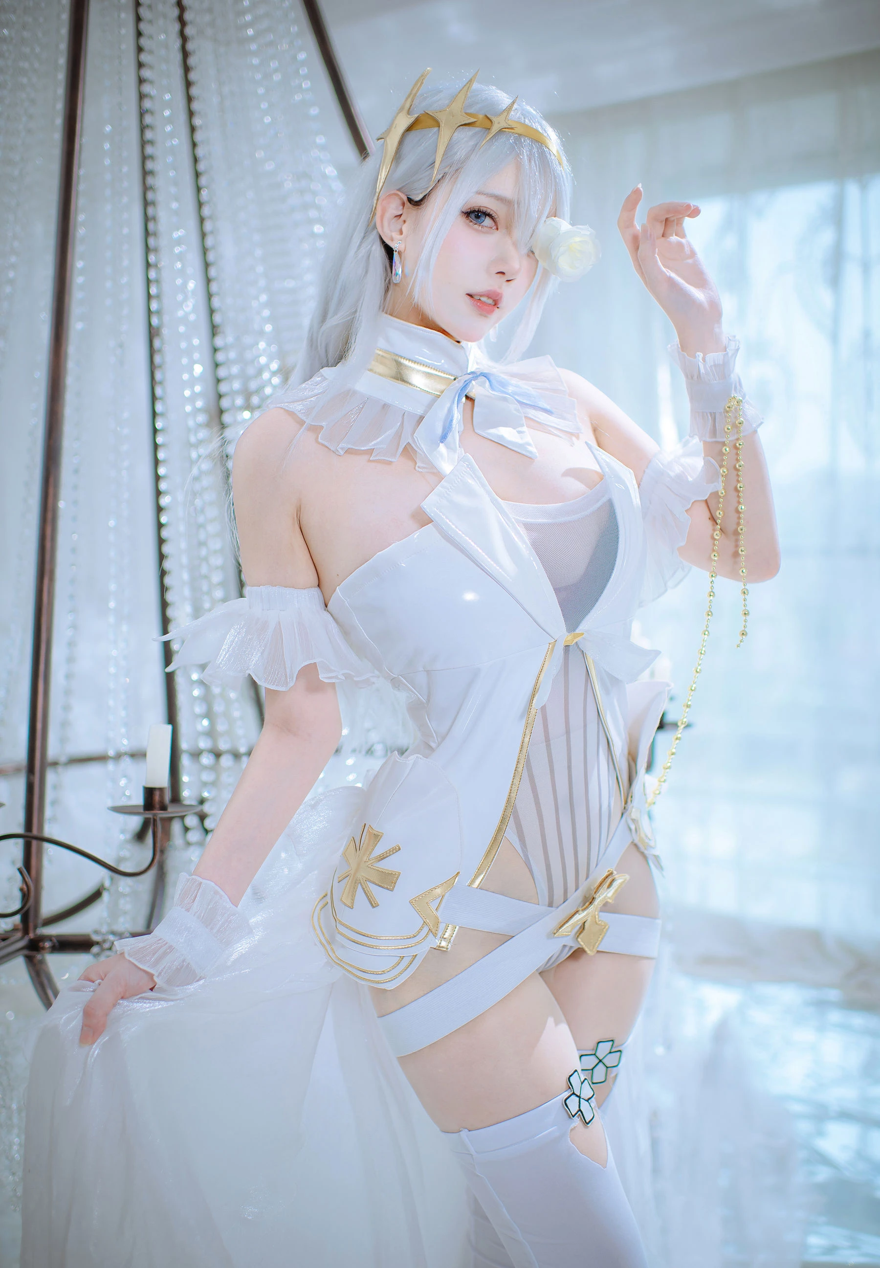 校花性感自然光寫真 – 夏日神秘風格展現珍藏 - 10