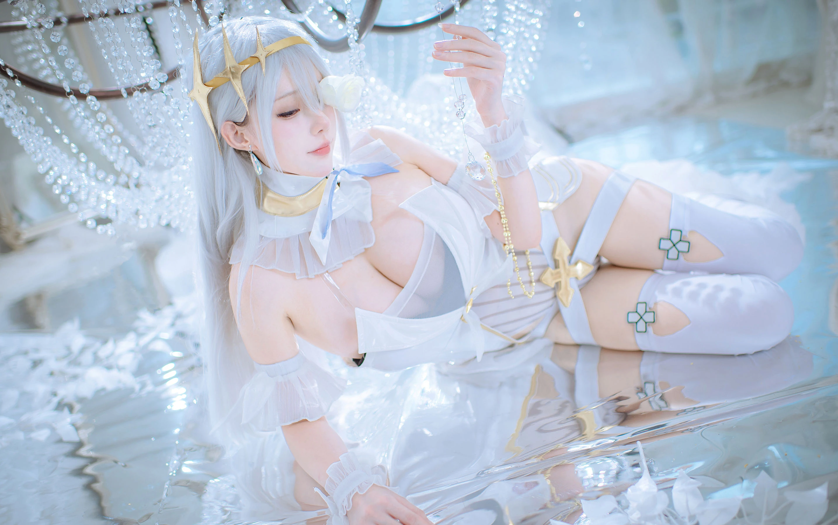 校花性感自然光寫真 – 夏日神秘風格展現珍藏 - 4
