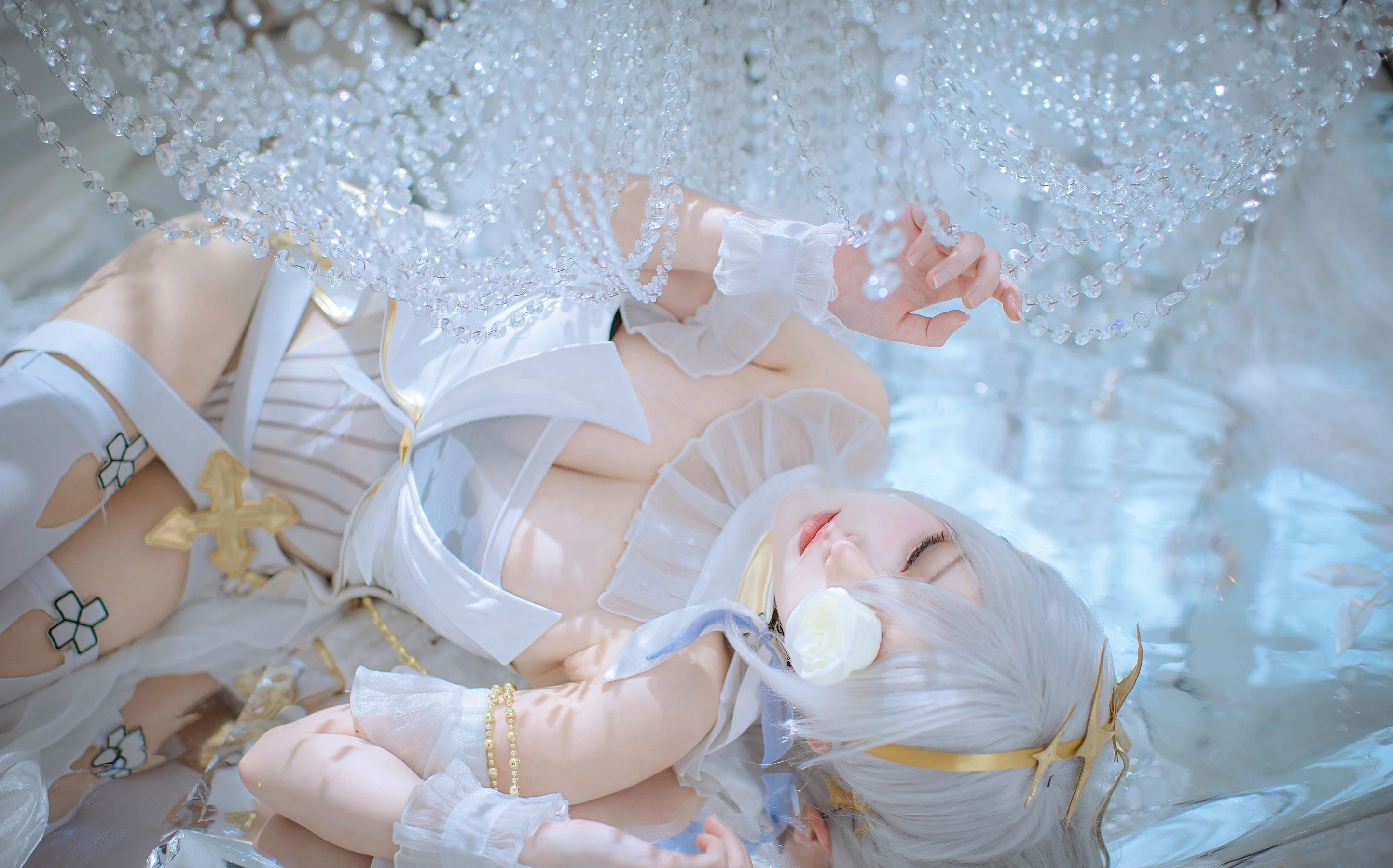 校花性感自然光寫真 – 夏日神秘風格展現珍藏 - 6