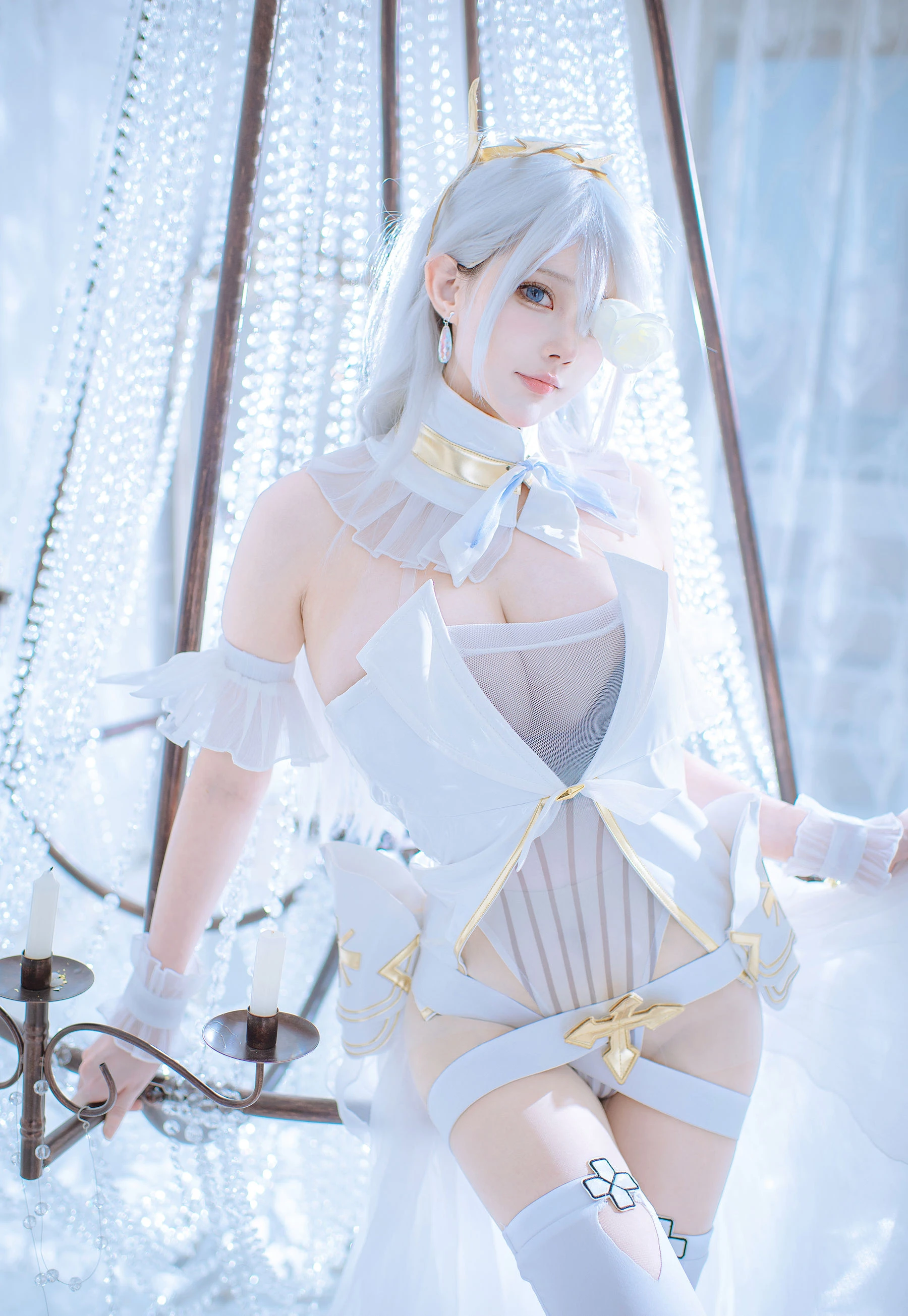 校花性感自然光寫真 – 夏日神秘風格展現珍藏 - 8