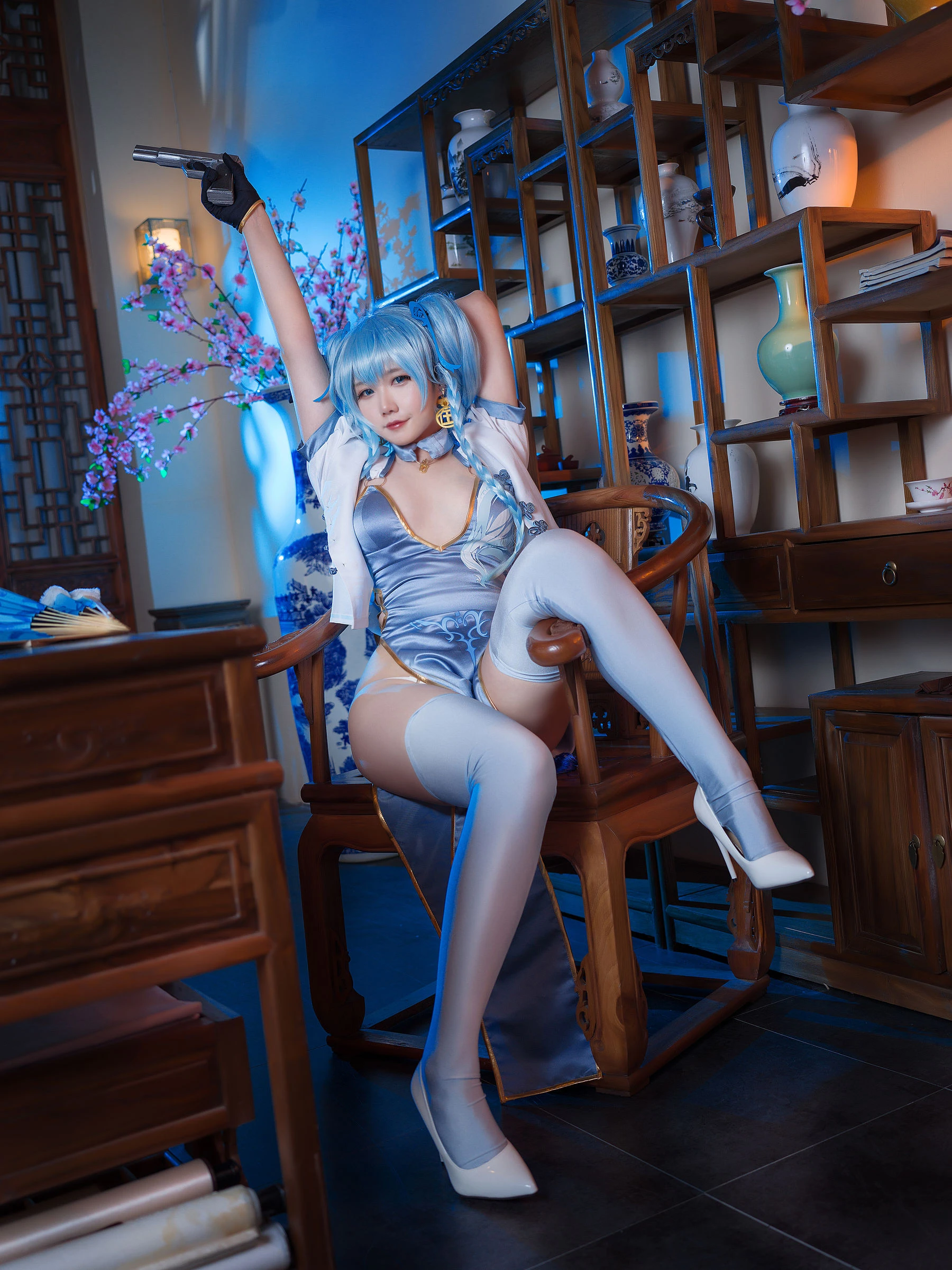 模特清純私房寫真 – 夏季靜謐風格展現獨家 - 7
