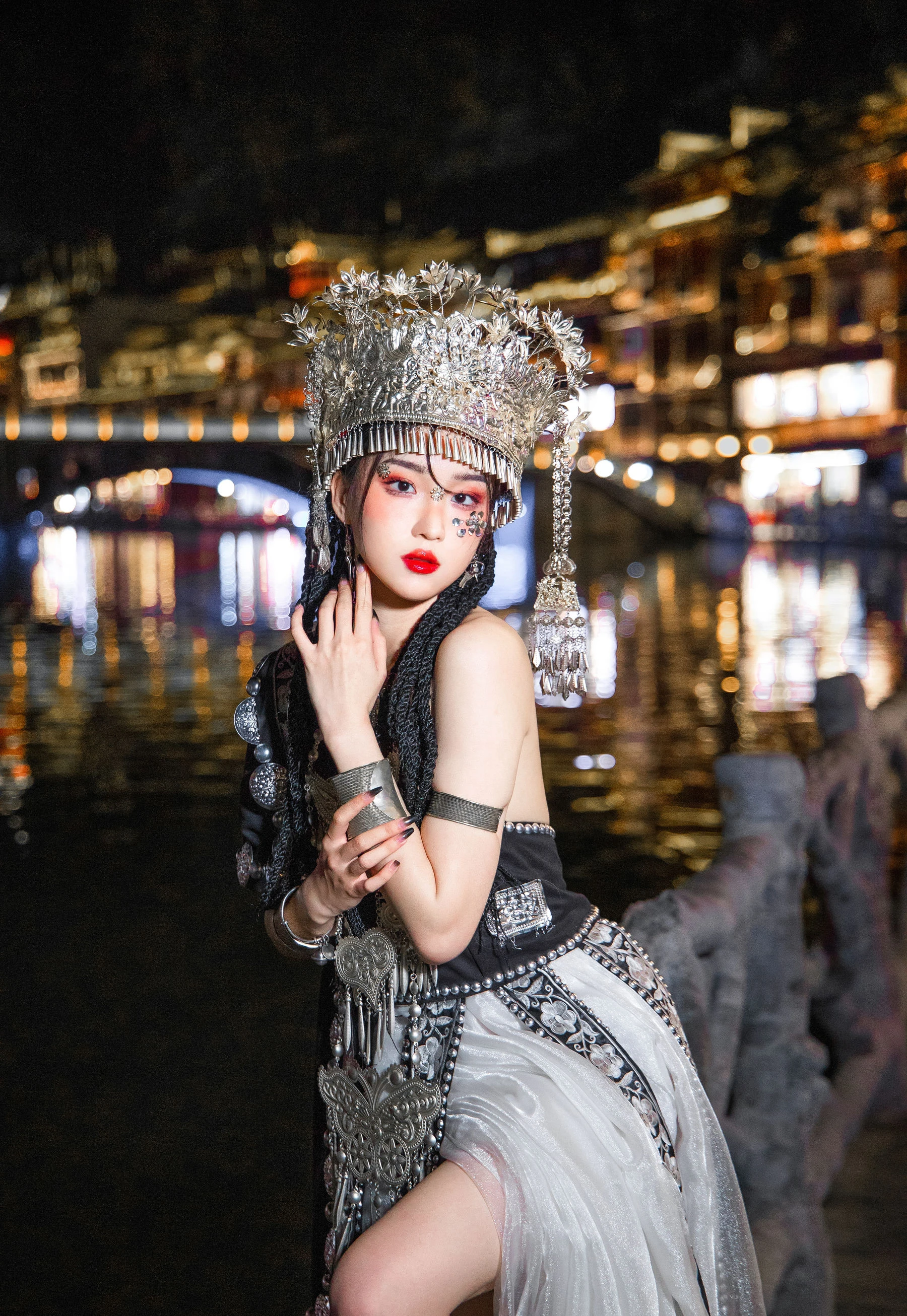 空姐知性私房寫真 – 秋楓靜謐風格展現精選 - 8
