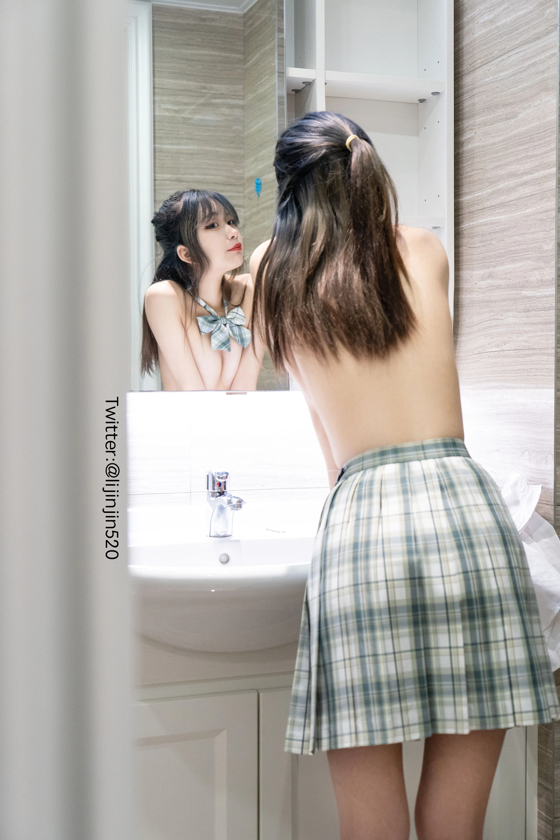 性感校花私藏美照 – 苗慄室內午後獨家呈現限量 - 24