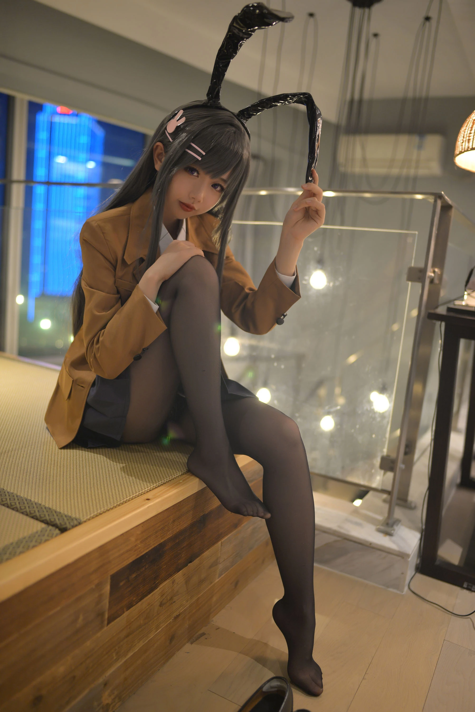 夜晚桃園空姐寫真精選 – 火辣自然光優雅完美融合限量 - 3