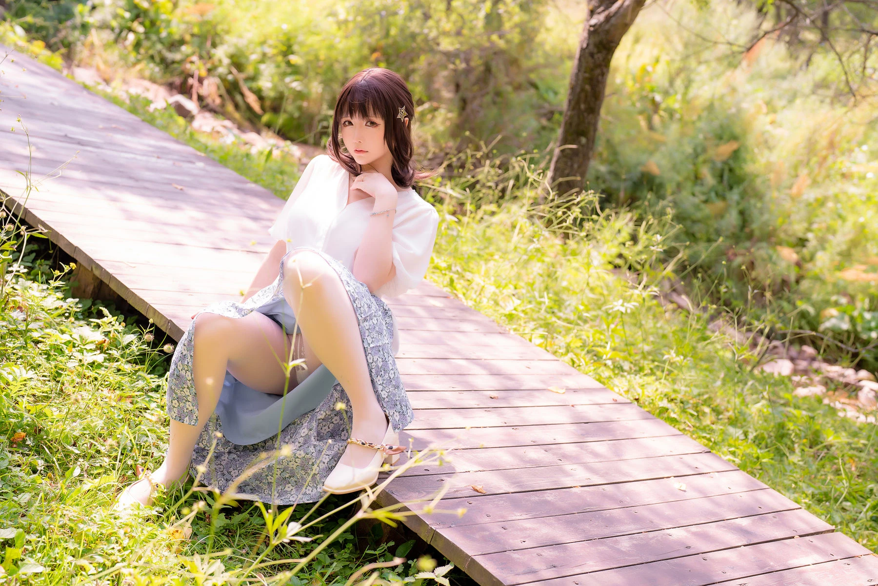 模特清純室內寫真 – 夏季奔放風格展現典藏 - 14