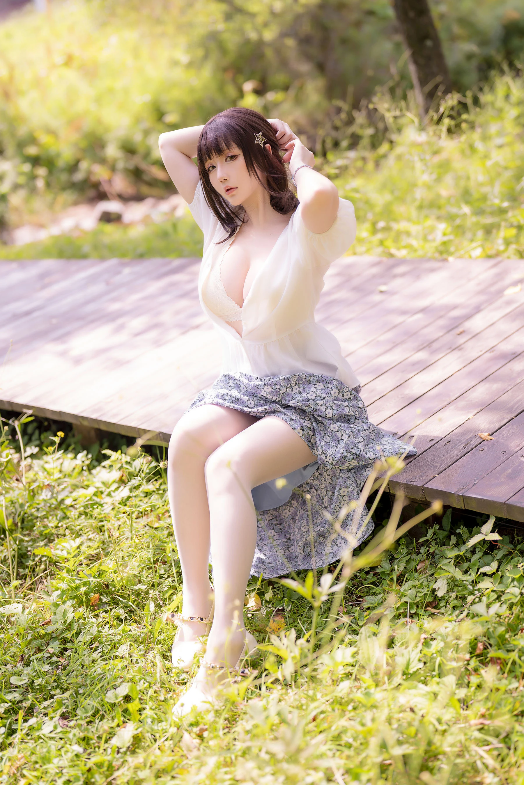 模特清純室內寫真 – 夏季奔放風格展現典藏 - 15