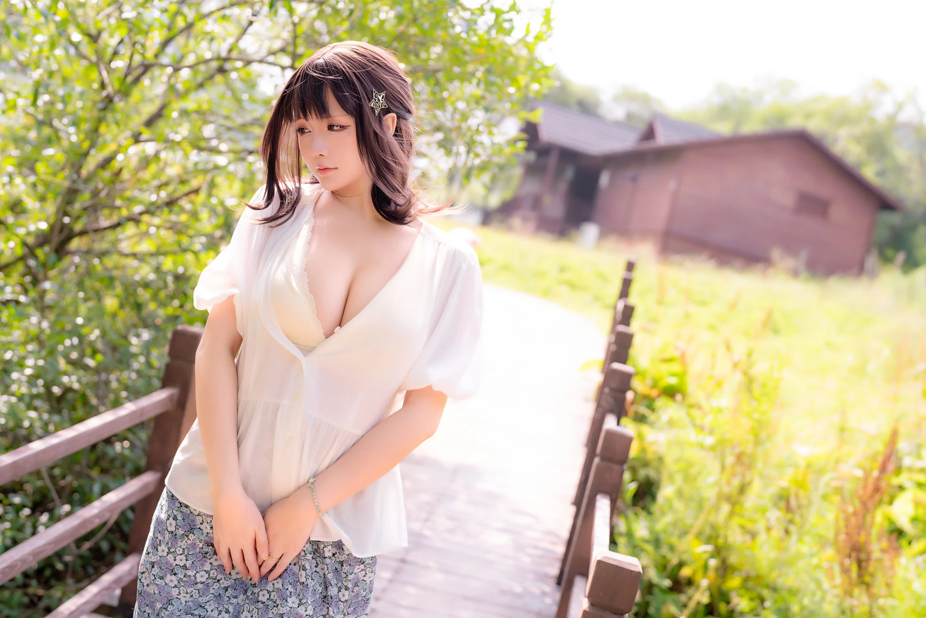 模特清純室內寫真 – 夏季奔放風格展現典藏 - 6