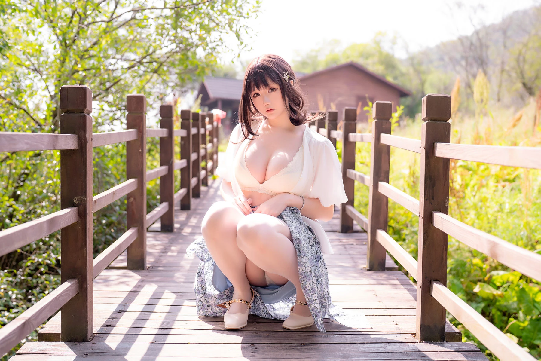 模特清純室內寫真 – 夏季奔放風格展現典藏 - 9