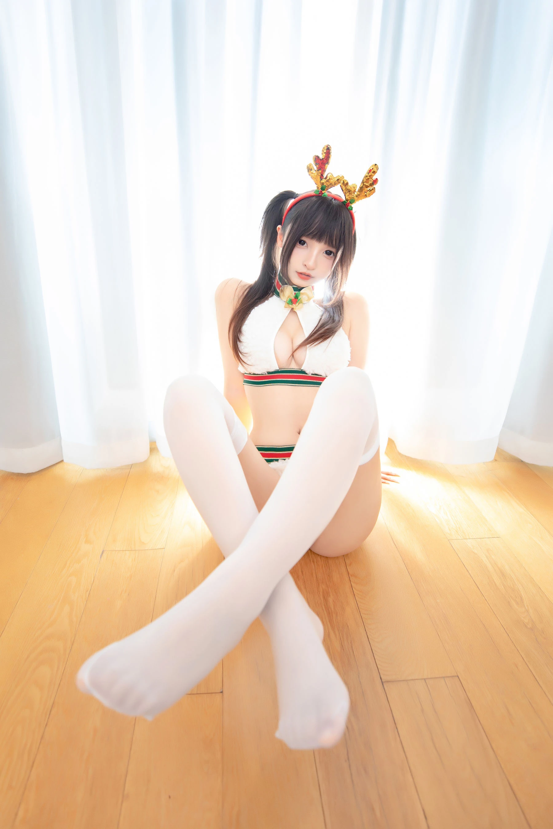 主播魅惑室內寫真 – 冬季溫柔風格展現精選 - 28