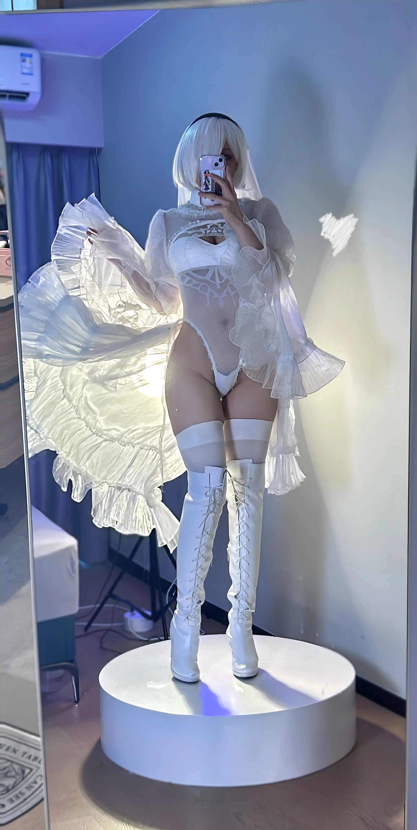活潑嫩模私藏美照 – 新竹室內黎明獨家呈現獨家 - 36