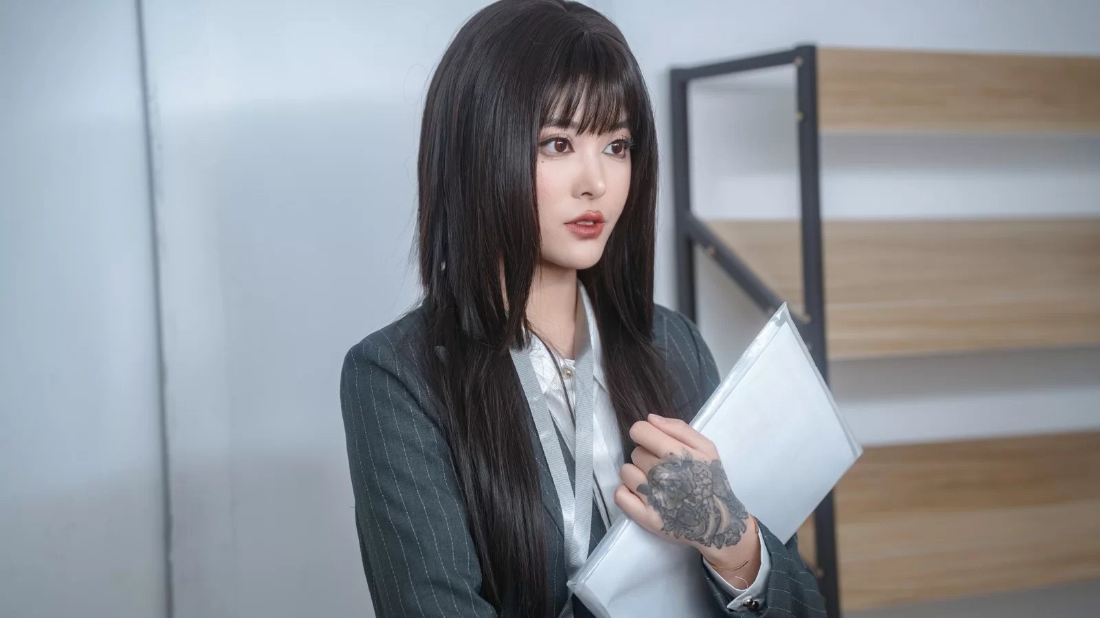 苗慄全日主播美照 – 時尚魅力夜景實錄珍藏 - 3
