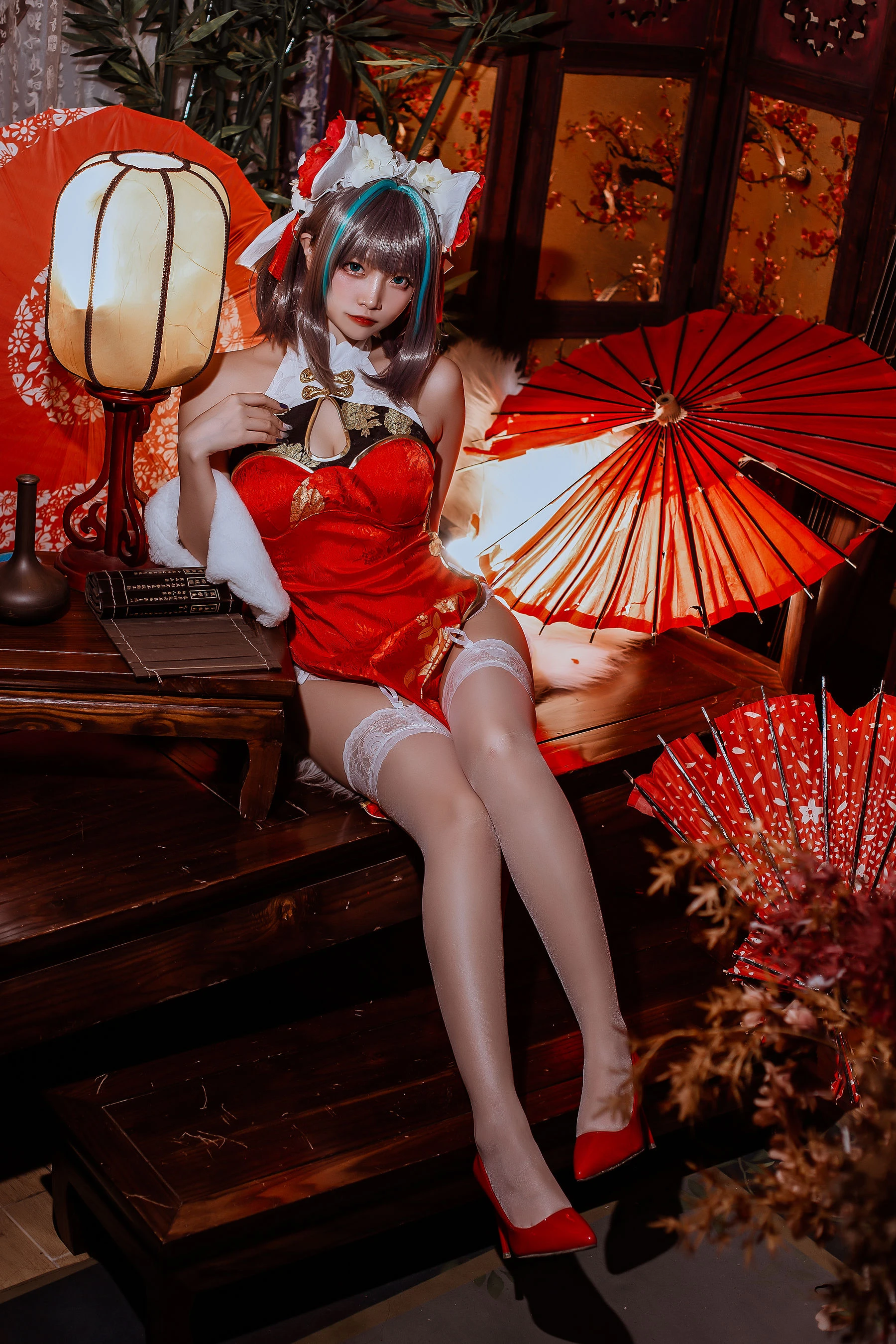 雨季限定校花性感寫真集 – 夜景奔放瞬間捕捉典藏 - 16