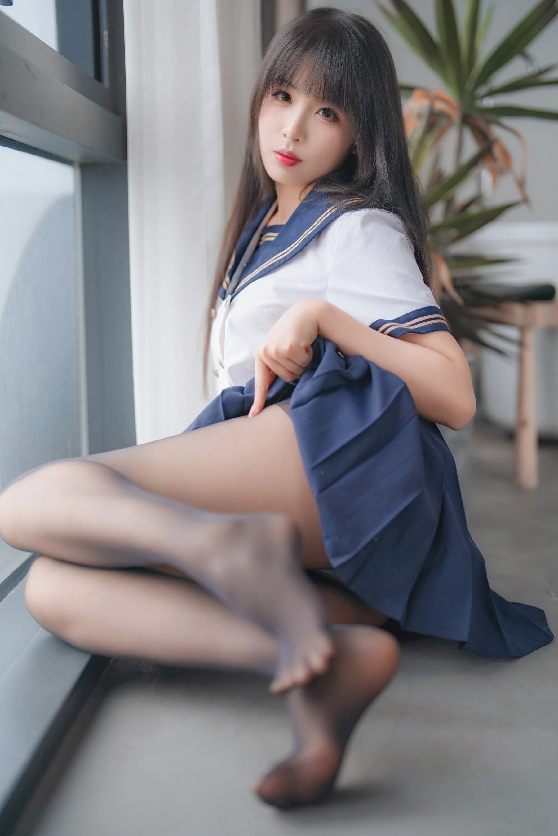 夜晚新竹空姐寫真精選 – 性感戶外激情完美融合典藏 - 14