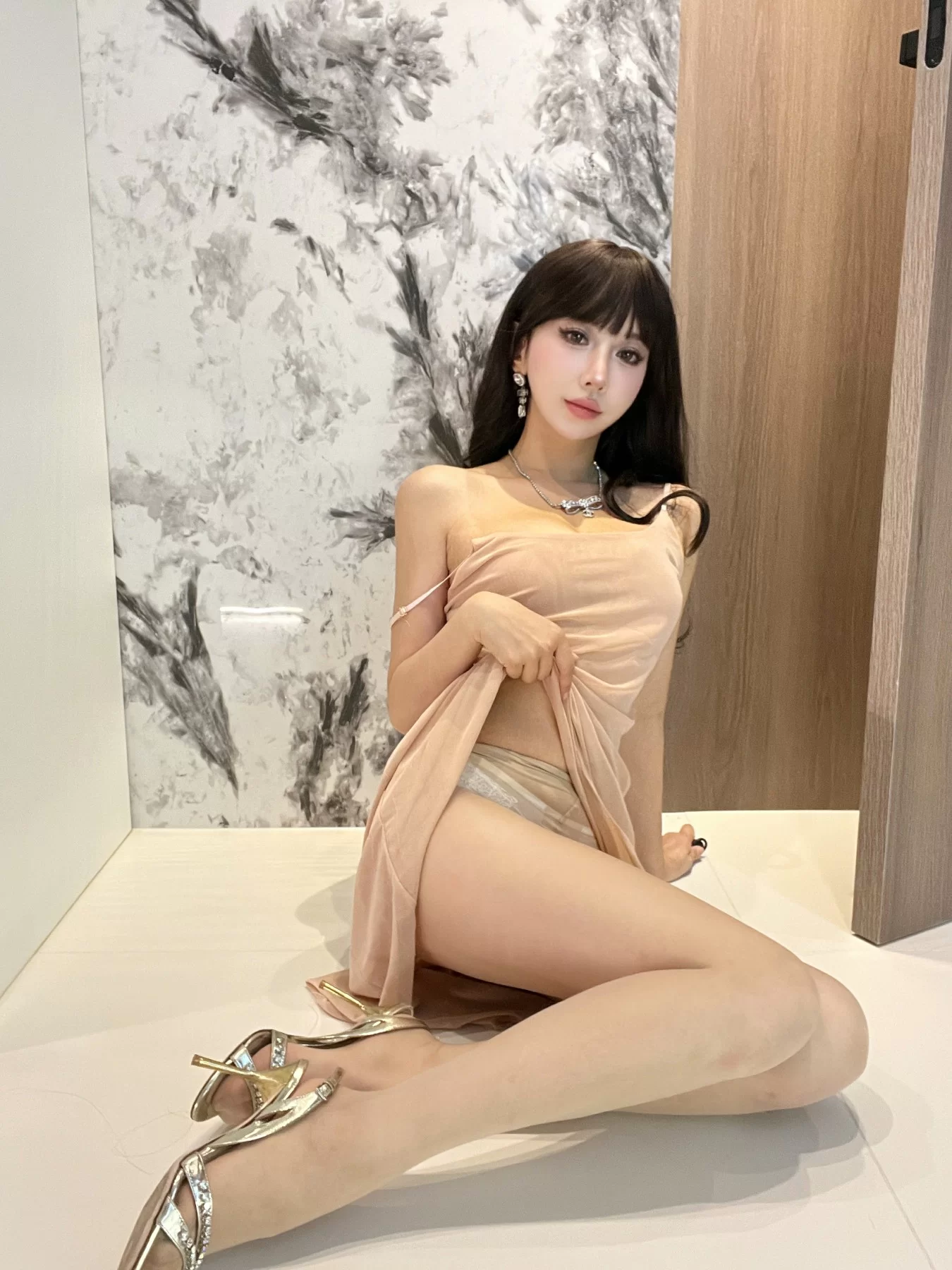 甜美嫩模私藏美照 – 台南山景深夜獨家呈現精選 - 19
