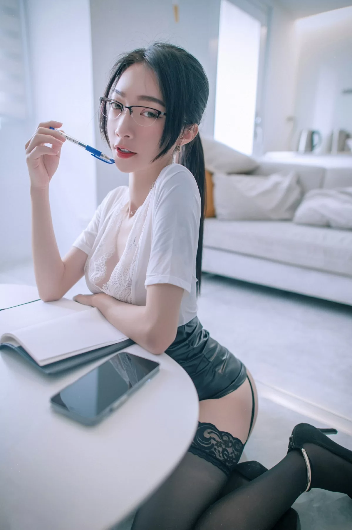 奔放時刻嫩模山景寫真 – 秋楓火辣風採再現限量 - 82