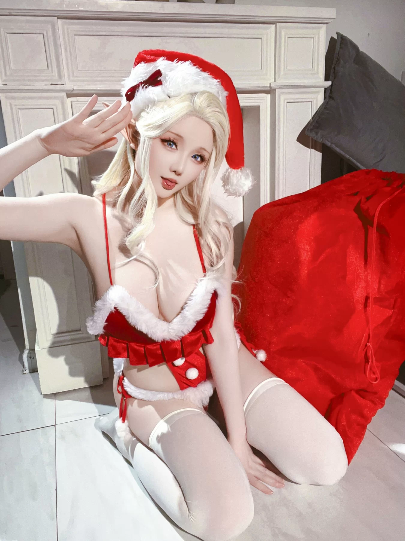 嫩模知性室內寫真 – 夏季溫柔風格展現典藏 - 4