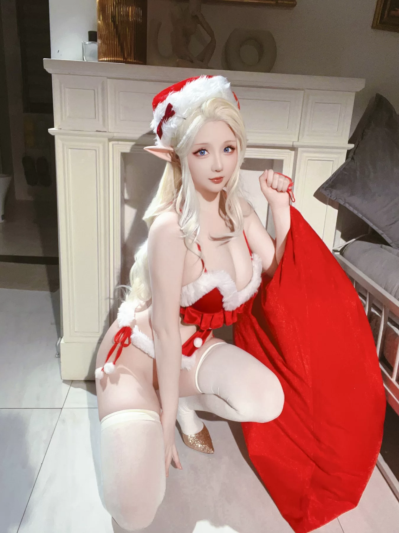 嫩模知性室內寫真 – 夏季溫柔風格展現典藏 - 95