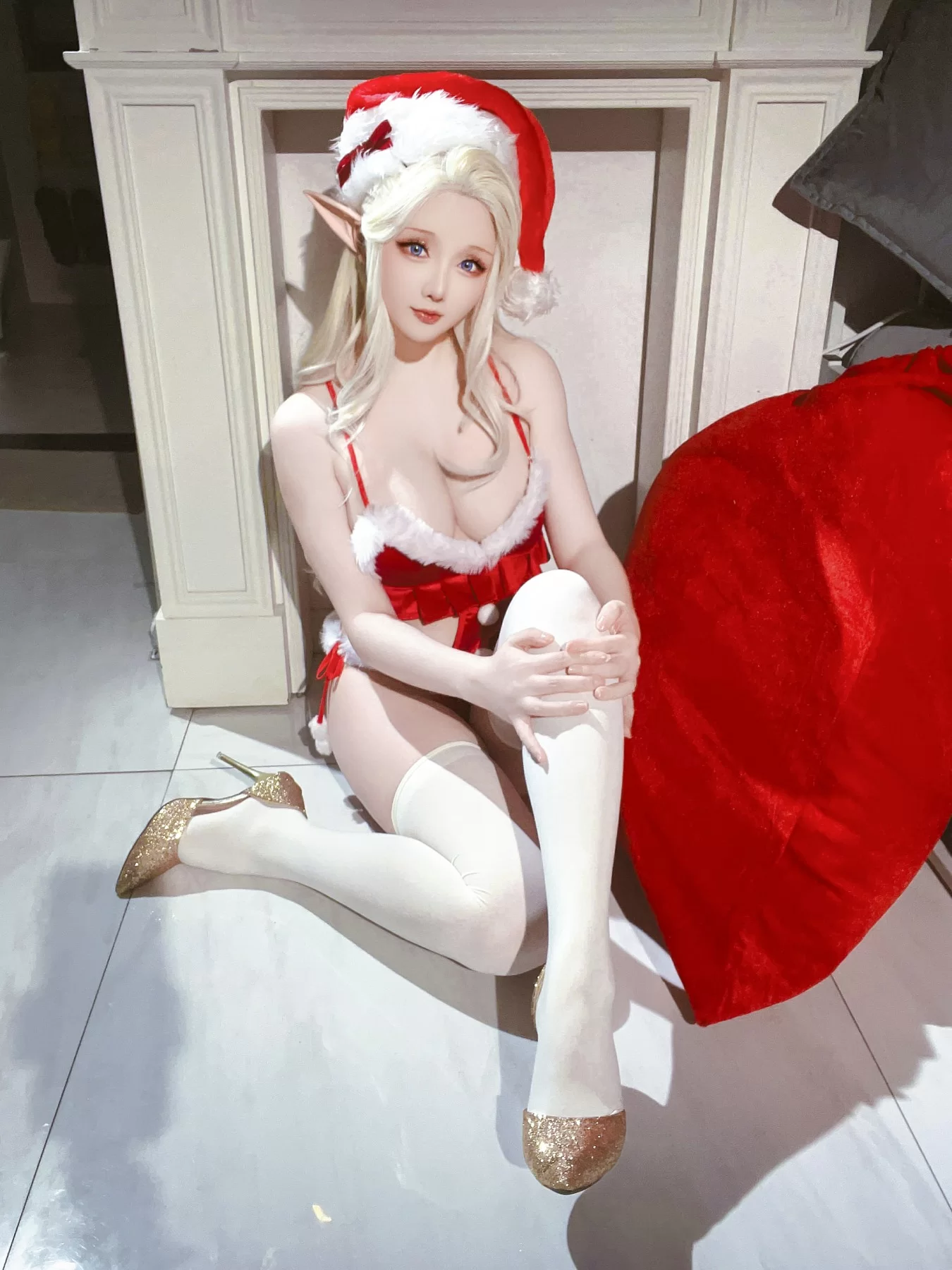 嫩模知性室內寫真 – 夏季溫柔風格展現典藏 - 99