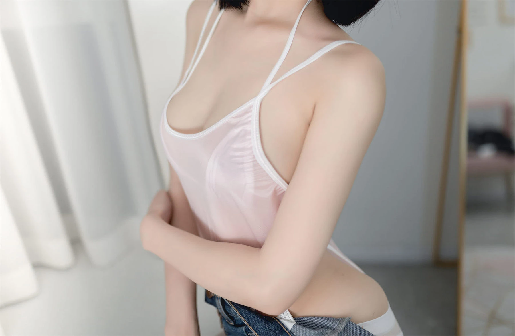 DJ甜美攝影棚寫真 – 雪景神秘風格展現限量 - 21