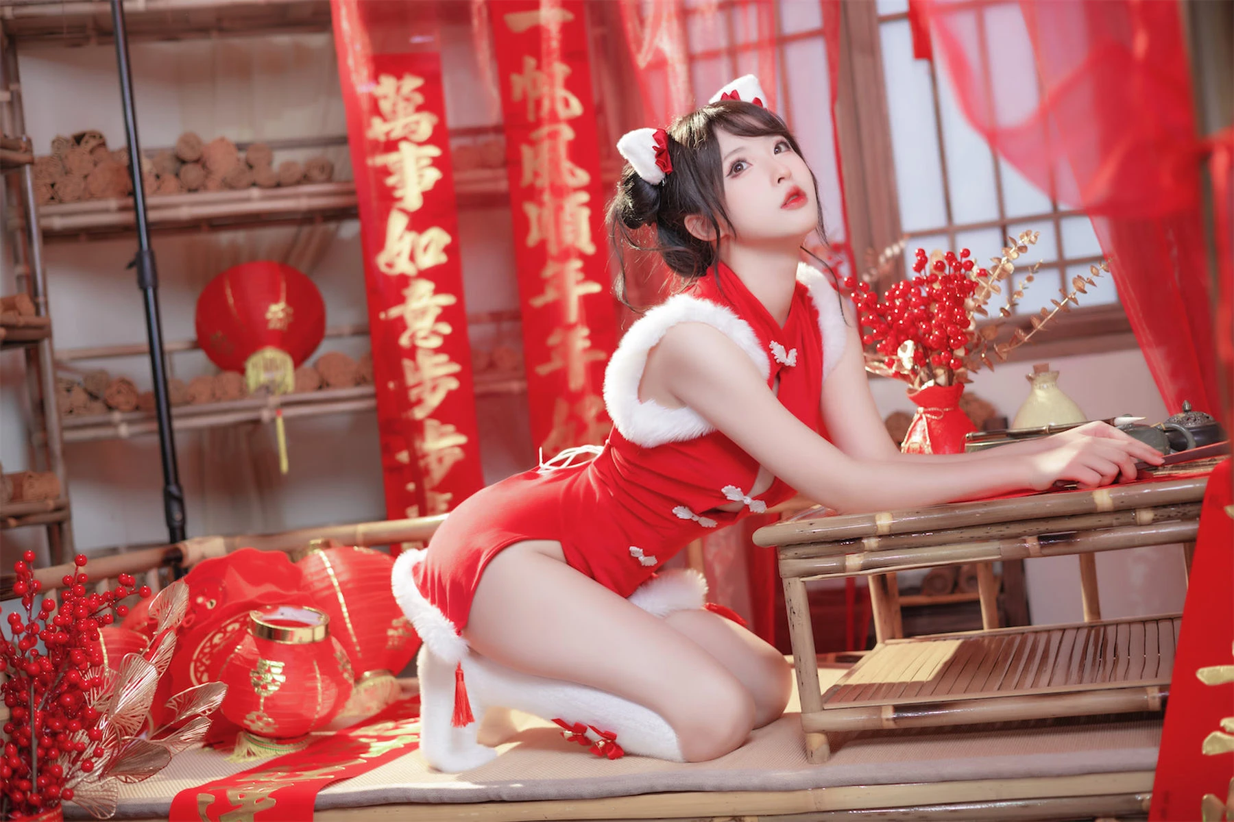 奔放時刻模特自然光寫真 – 雪景清純風採再現限量 - 43