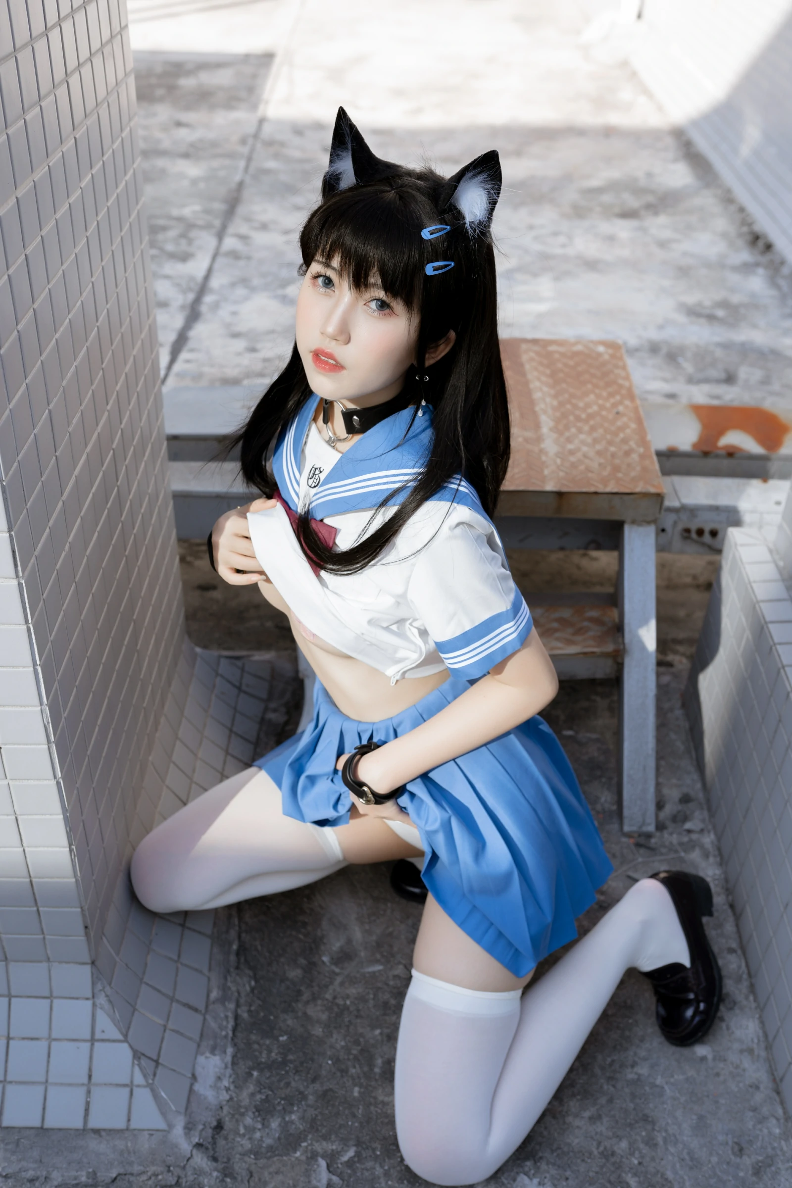 [藝人]鄧雨晴珍藏攝影棚美圖藝術：鄧雨晴魅惑氣質釋放美胸完美曲線寫真 - 37