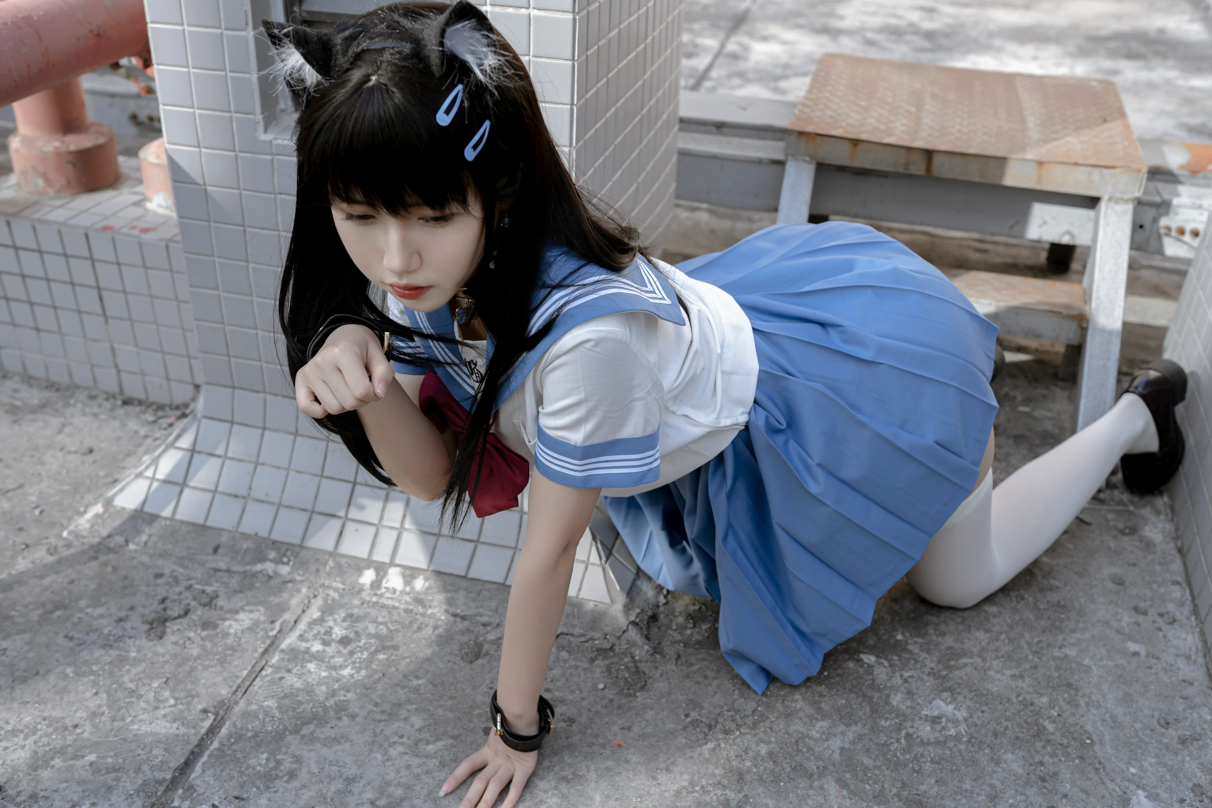 [藝人]鄧雨晴珍藏攝影棚美圖藝術：鄧雨晴魅惑氣質釋放美胸完美曲線寫真 - 46