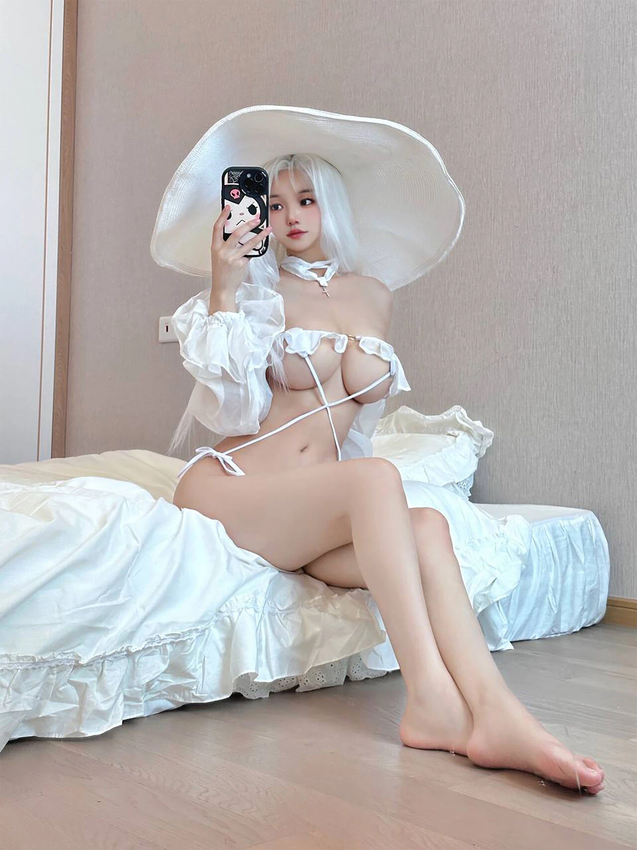 [校花]曾夢瑤珍藏自然光美圖藝術：曾夢瑤優雅神韻展現蜂腰完美曲線寫真 - 23