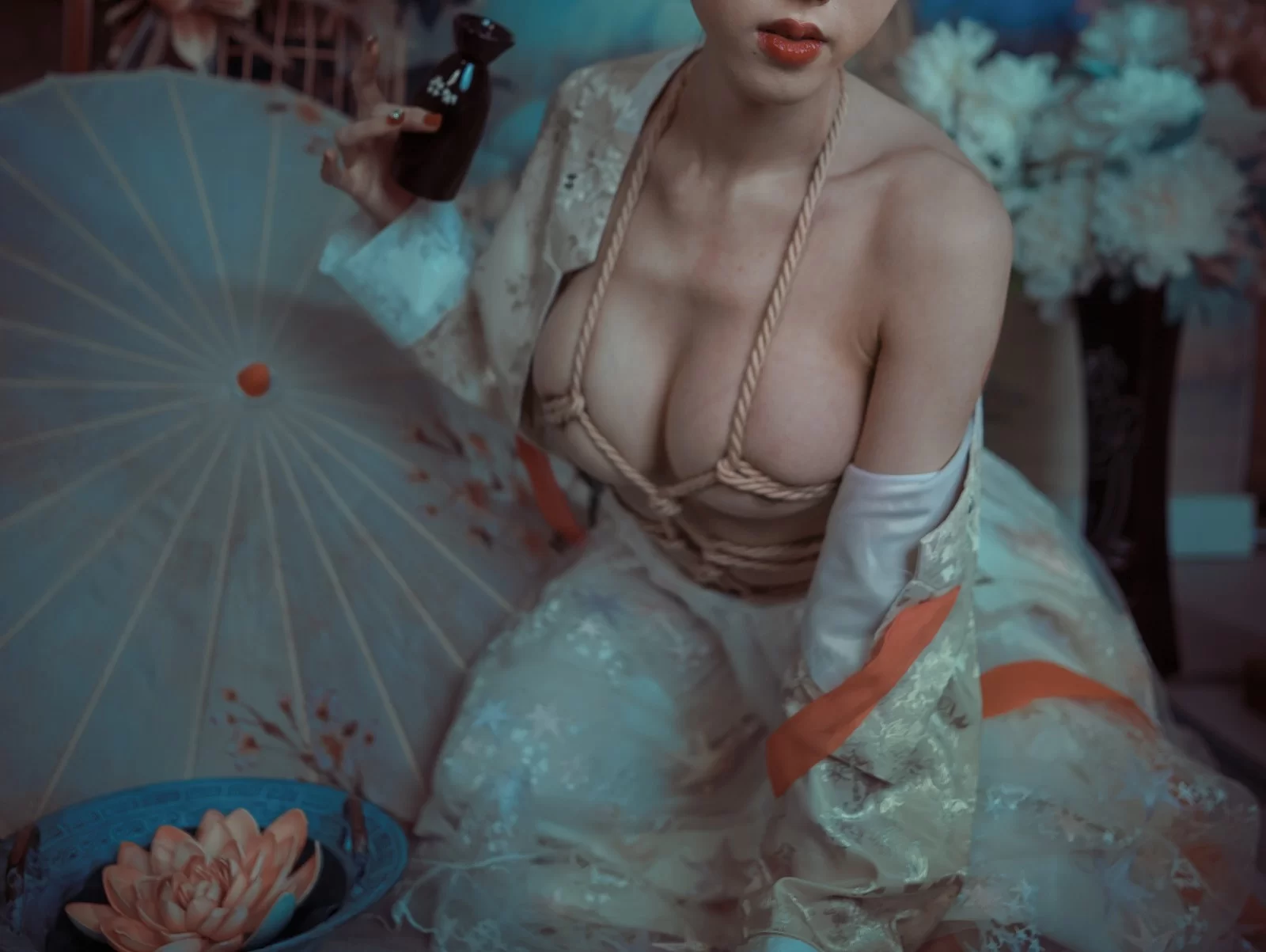 [熟女]高心怡室內高清大片珍藏：高心怡甜美演繹曲線完美神韻綻放寫真藝術 - 10