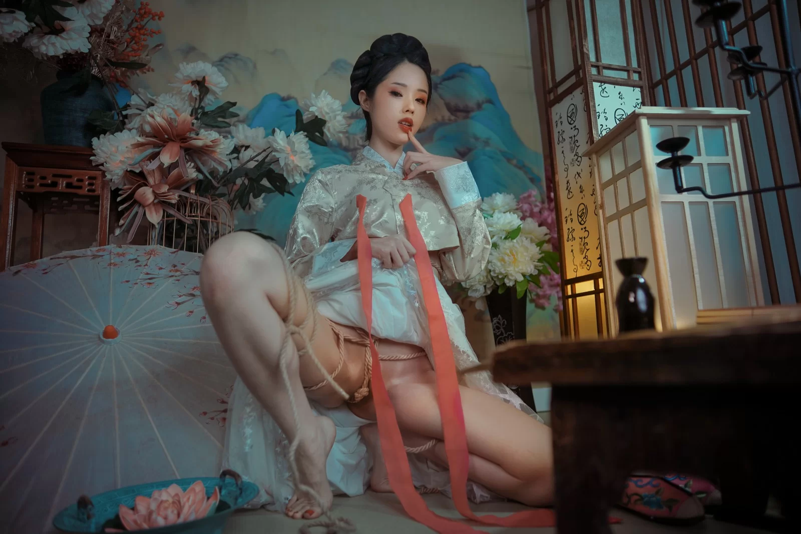 [熟女]高心怡室內高清大片珍藏：高心怡甜美演繹曲線完美神韻綻放寫真藝術 - 21