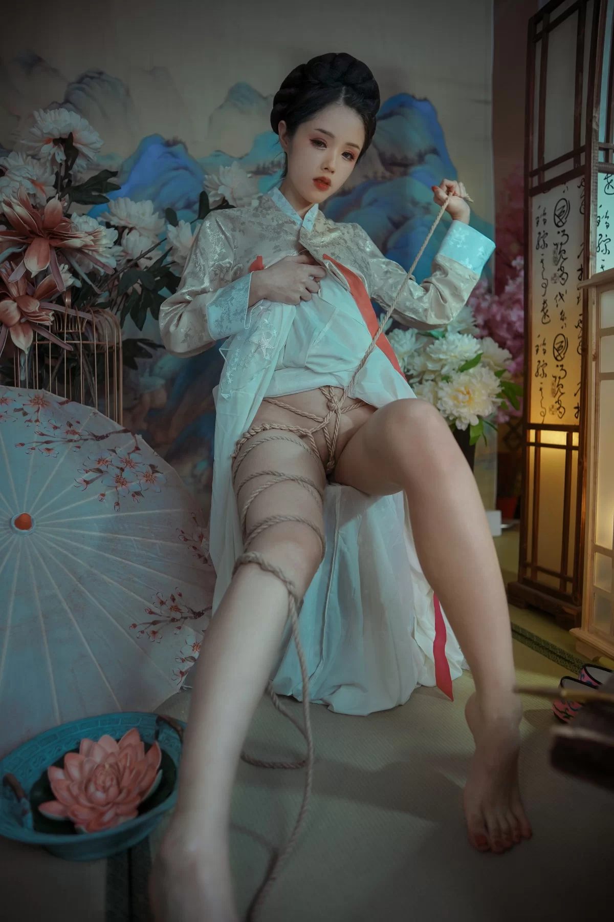 [熟女]高心怡室內高清大片珍藏：高心怡甜美演繹曲線完美神韻綻放寫真藝術 - 26