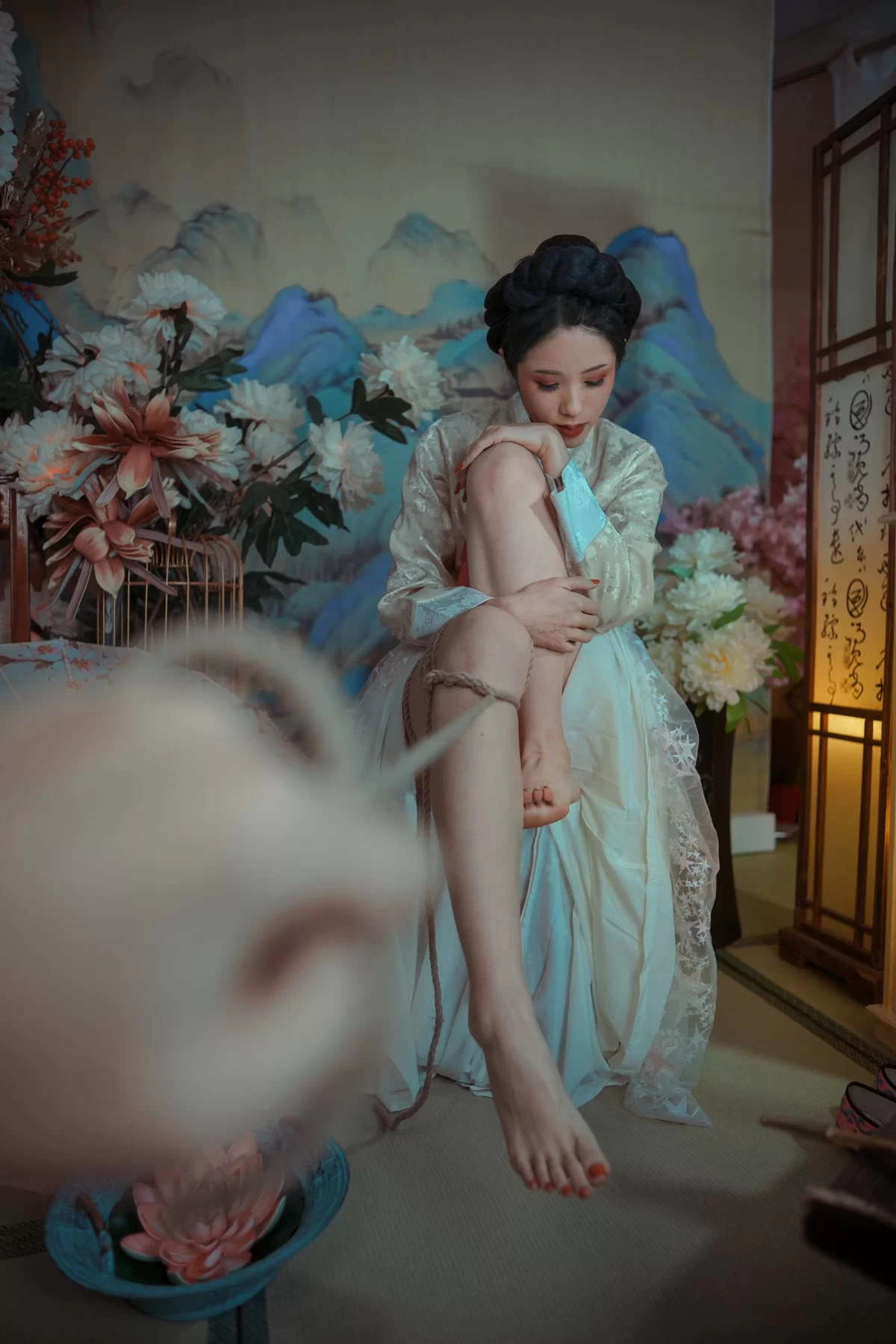 [熟女]高心怡室內高清大片珍藏：高心怡甜美演繹曲線完美神韻綻放寫真藝術 - 27