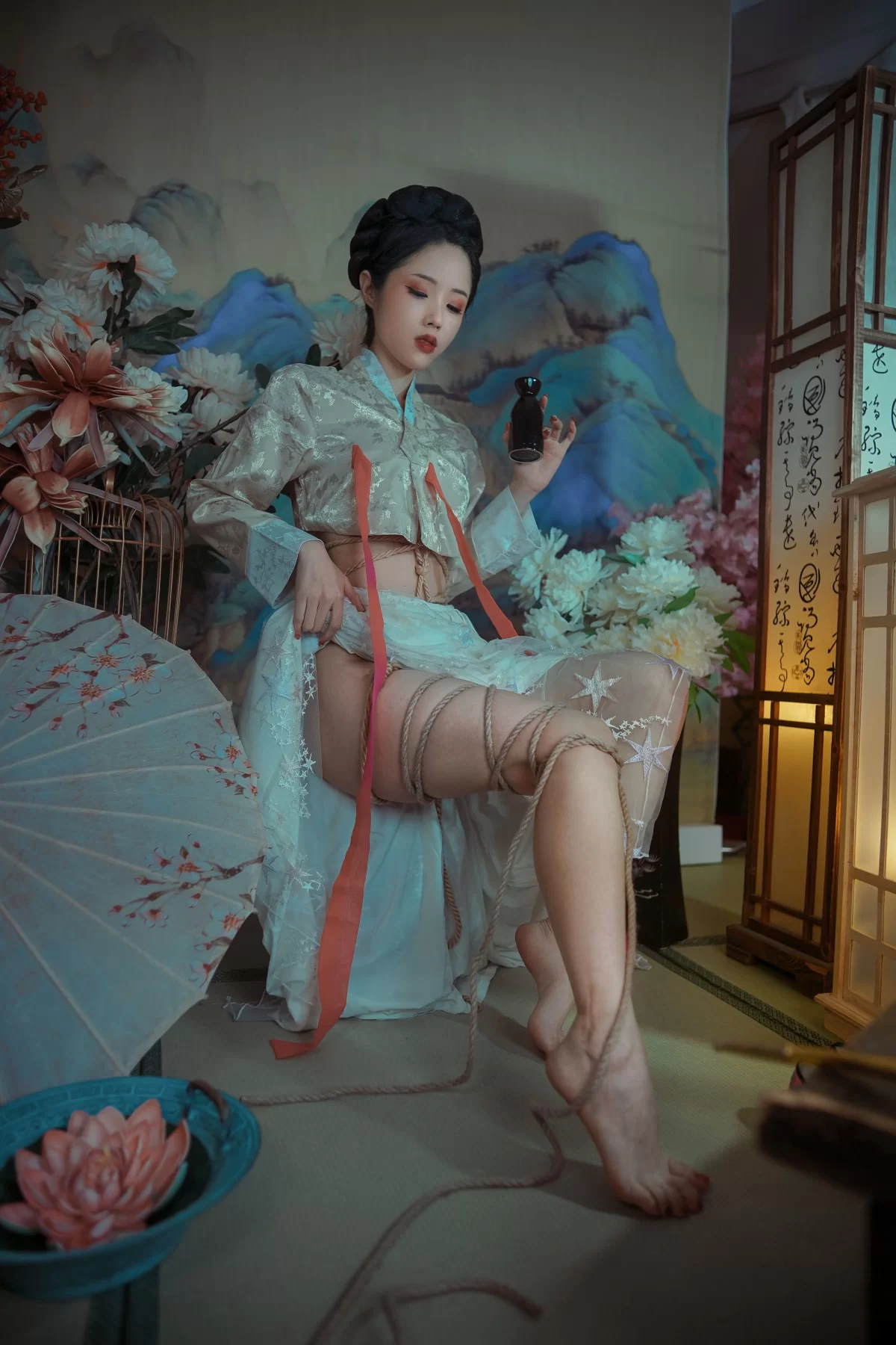 [熟女]高心怡室內高清大片珍藏：高心怡甜美演繹曲線完美神韻綻放寫真藝術 - 28
