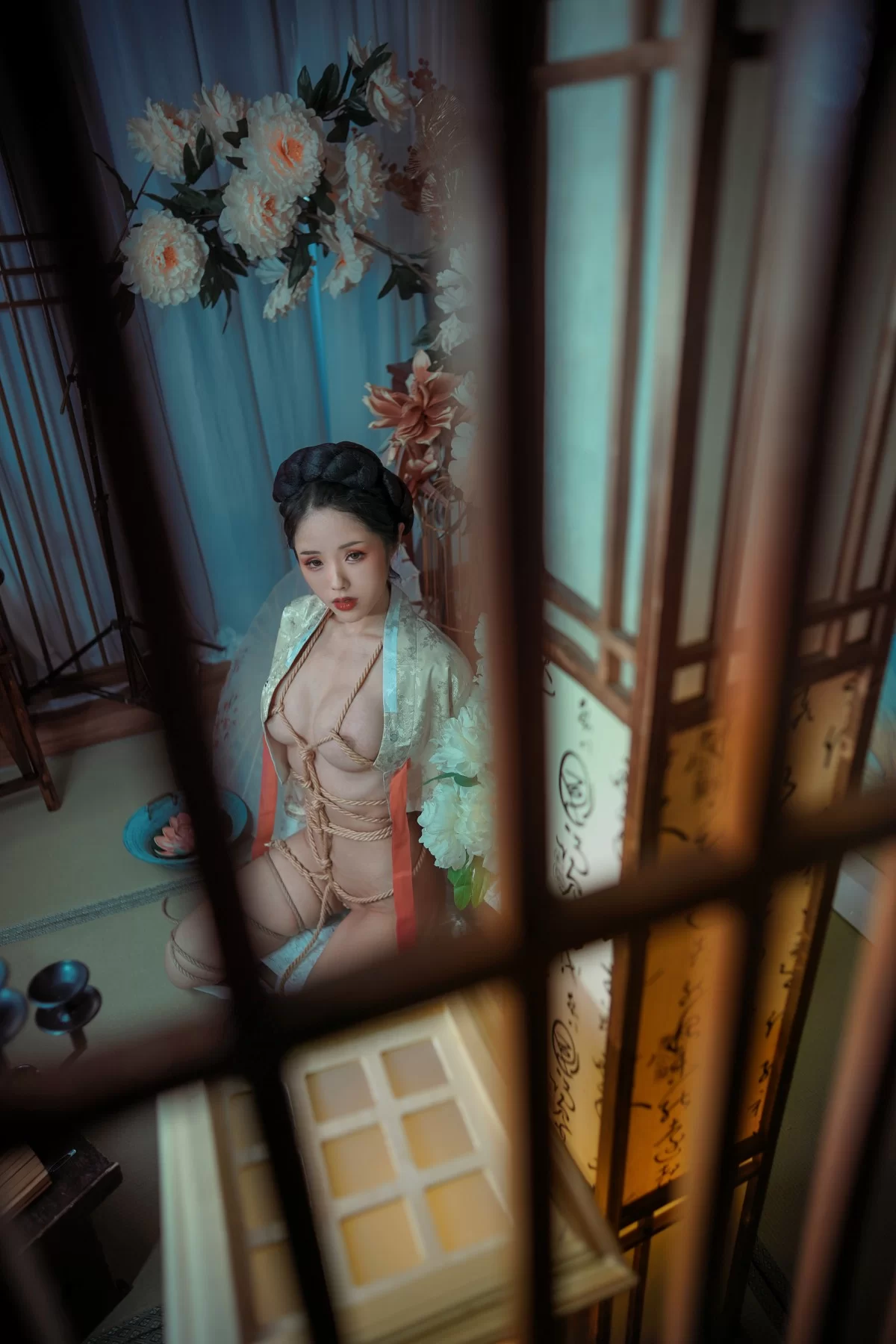 [熟女]高心怡室內高清大片珍藏：高心怡甜美演繹曲線完美神韻綻放寫真藝術 - 43