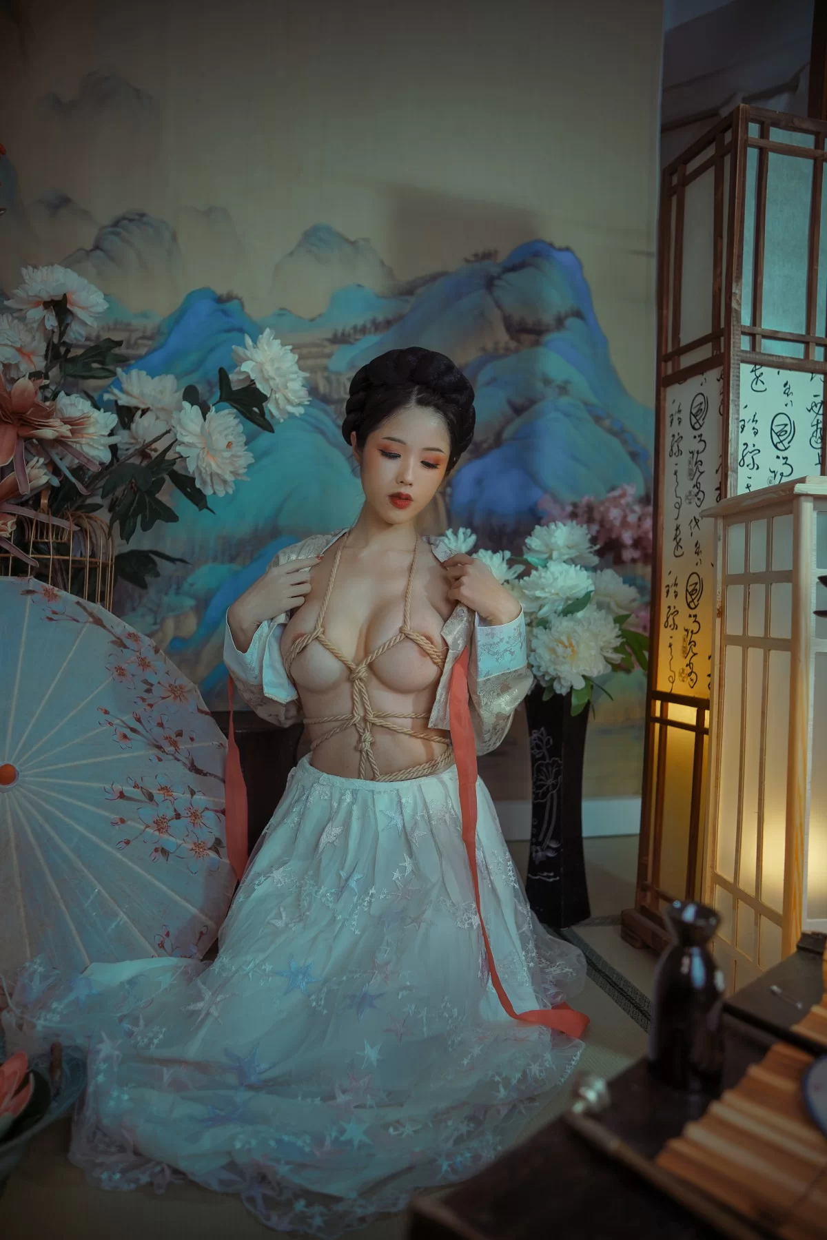[熟女]高心怡室內高清大片珍藏：高心怡甜美演繹曲線完美神韻綻放寫真藝術 - 6