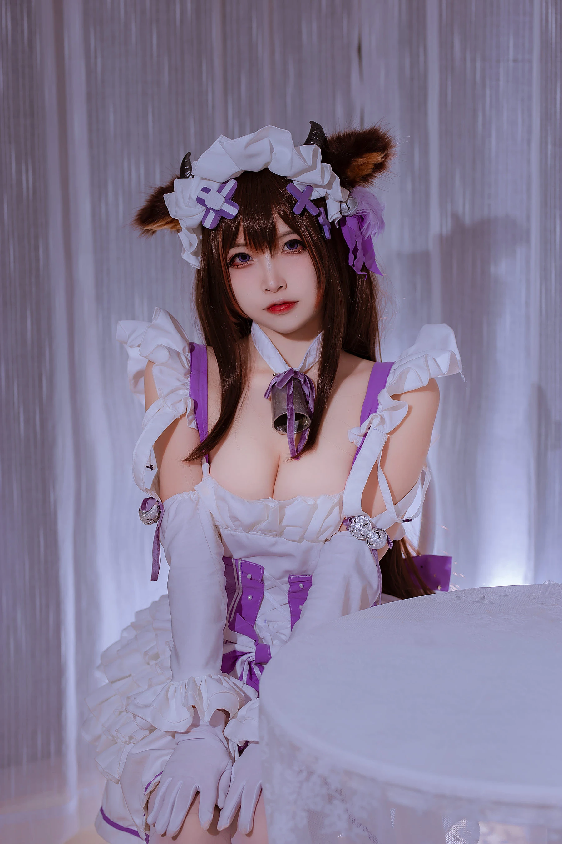 [美模]謝雨菲謝雨菲私藏高清大片：寫真館清純魅力彰顯翹臀寫真合集 - 30