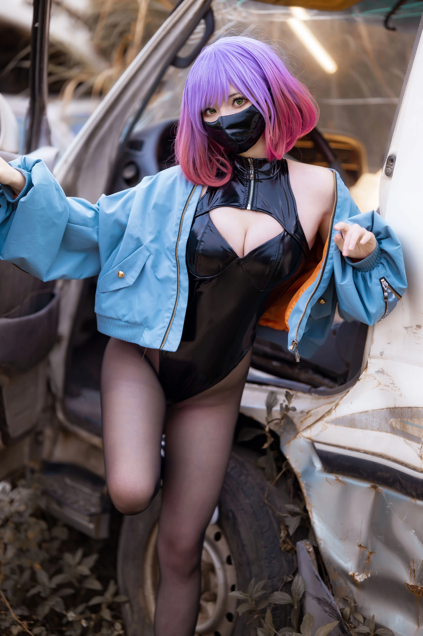 [網紅]吳雨萱吳雨萱優雅韻味藝術大賞：街拍獨家藝術演繹美腿誘惑美學 - 33