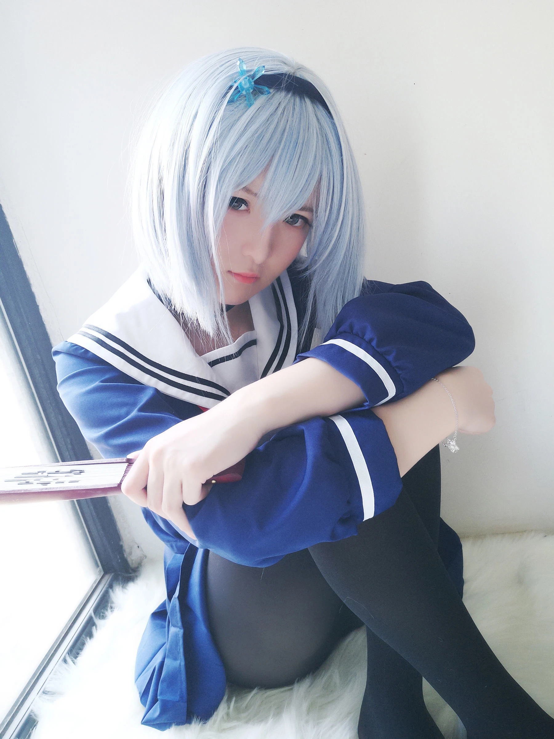 [美女]周雨含室內超清大片珍藏：周雨含性感演繹長腿完美風採凸顯寫真藝術 - 16