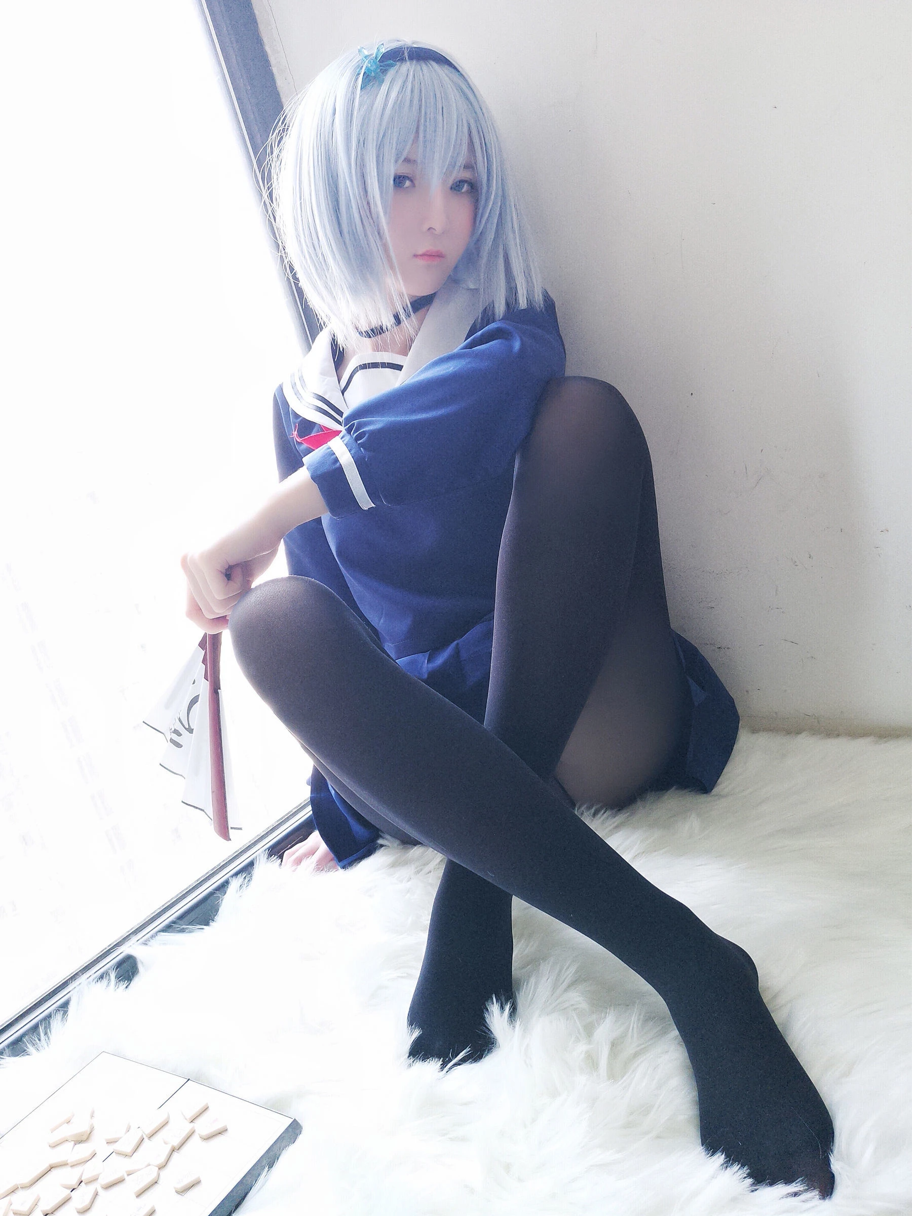 [美女]周雨含室內超清大片珍藏：周雨含性感演繹長腿完美風採凸顯寫真藝術 - 20