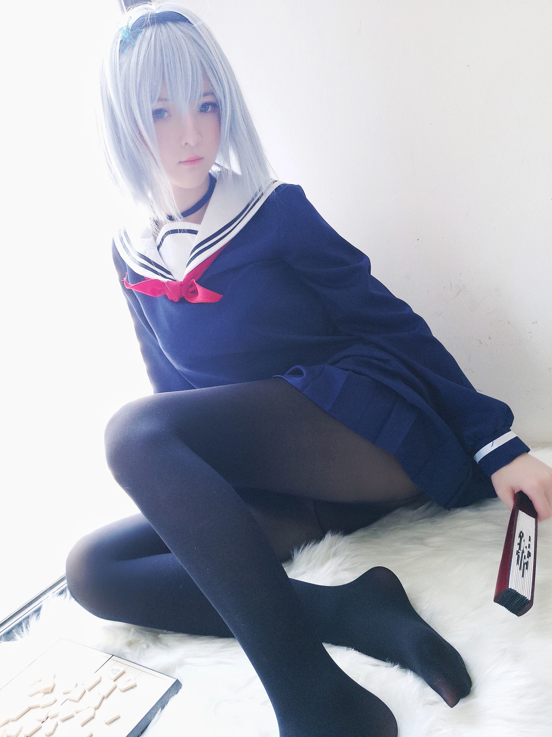 [美女]周雨含室內超清大片珍藏：周雨含性感演繹長腿完美風採凸顯寫真藝術 - 3