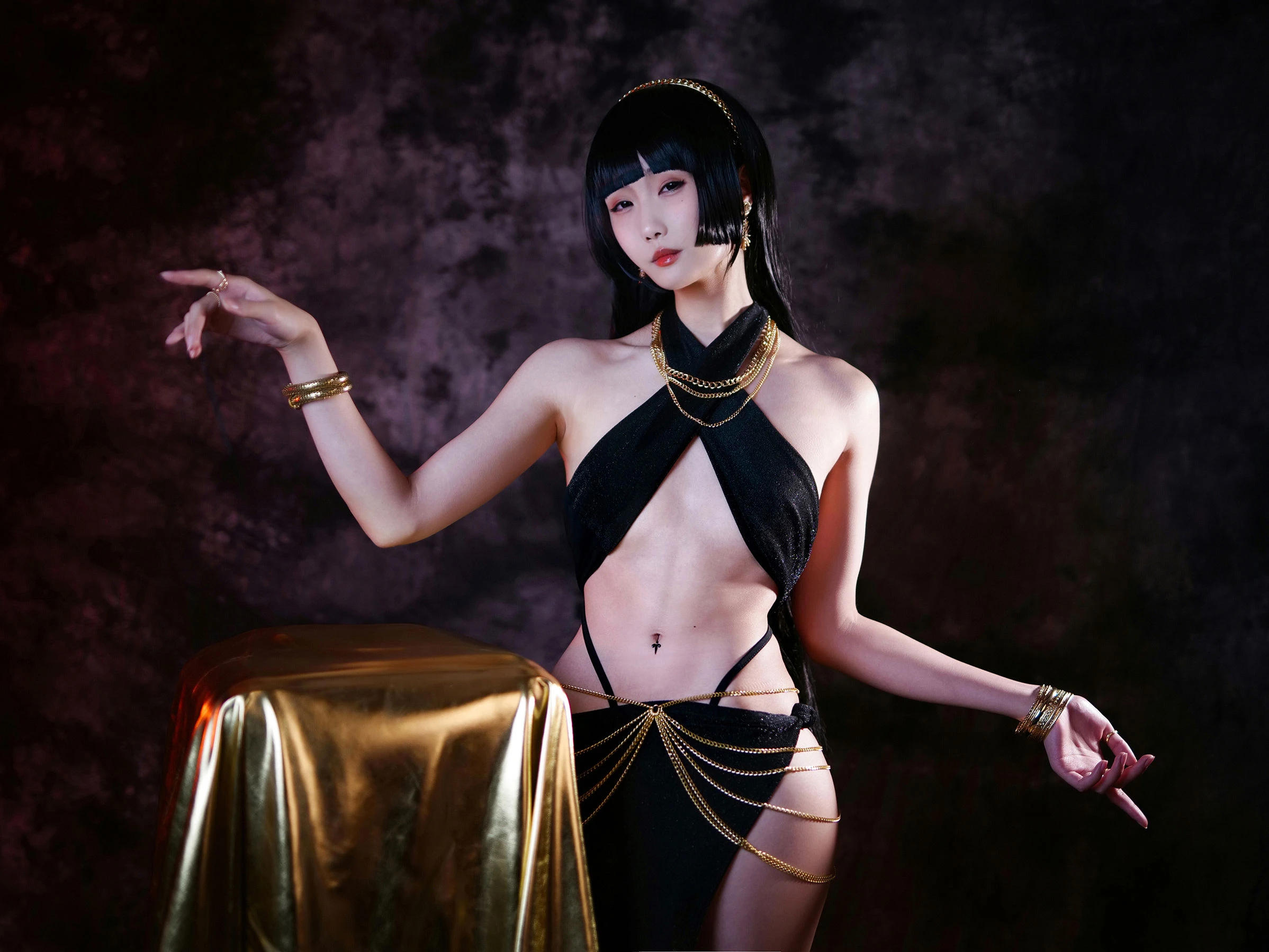 [Showgirl]何語彤寫真館首發圖集珍藏：何語彤清純演繹長腿完美格調凸顯寫真藝術 - 4