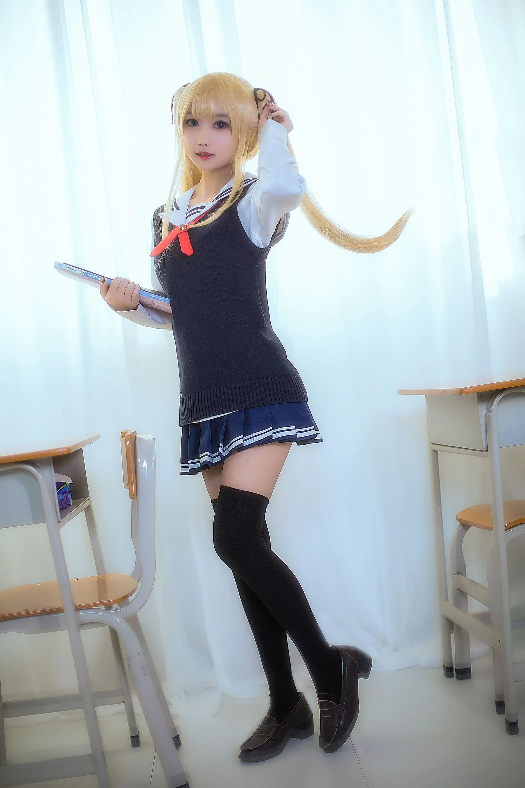 [辣妹]胡詩涵室內大圖大片珍藏：胡詩涵清純演繹美腿完美神韻詮釋寫真藝術 - 14