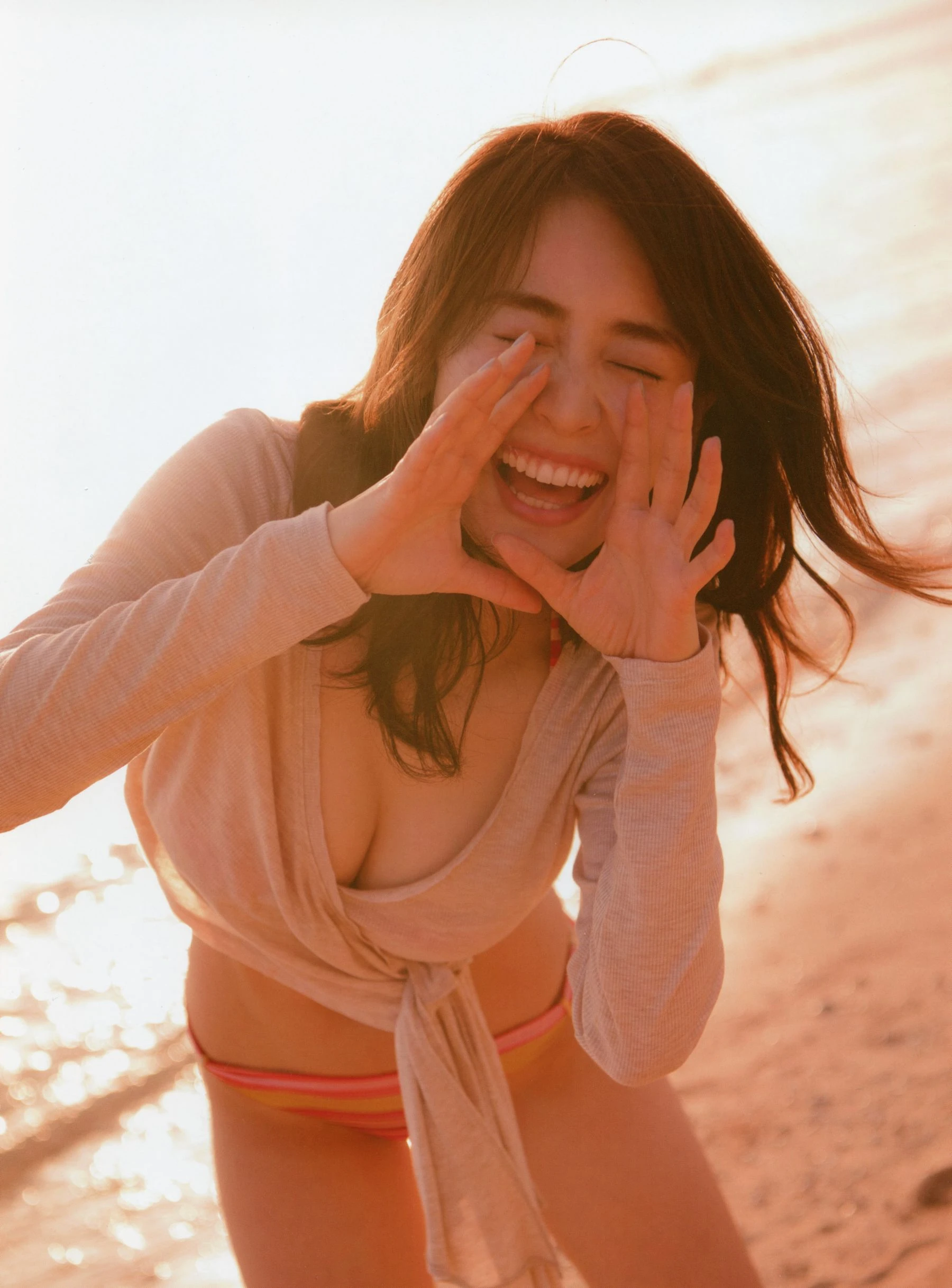 [辣妹]曾思雨藝術攝影大師作：曾思雨優雅於戶外釋放美胸風採大圖演繹 - 64