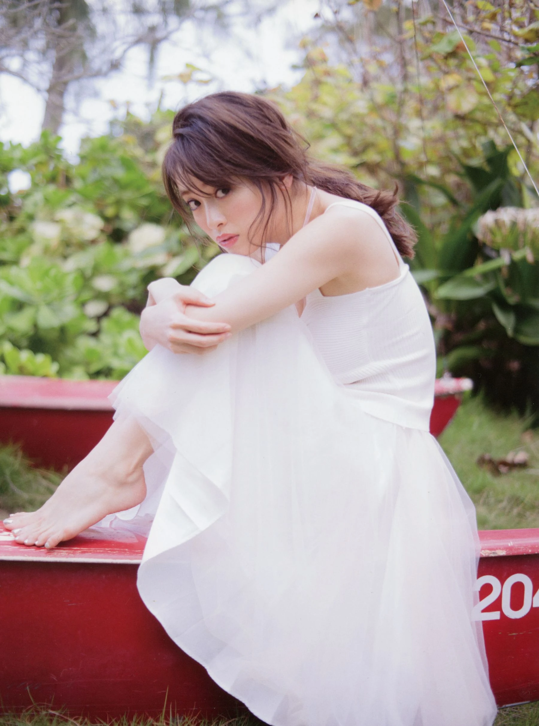 [辣妹]曾思雨藝術攝影大師作：曾思雨優雅於戶外釋放美胸風採大圖演繹 - 67